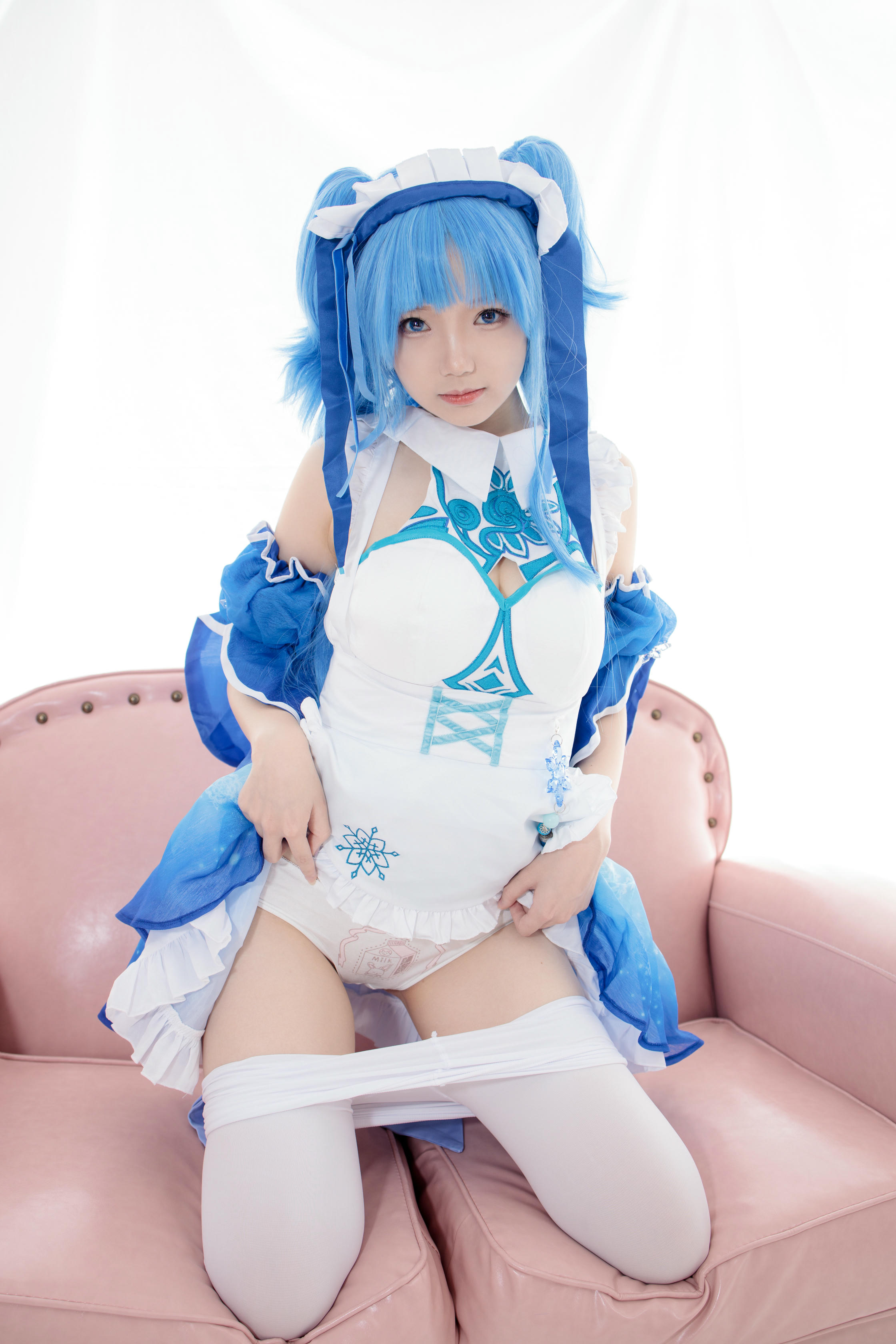 森萝财团 JKFUN-023 雪晴 300D白丝小萝莉Cosplay装 [100P+1V／2.47G]_第4集