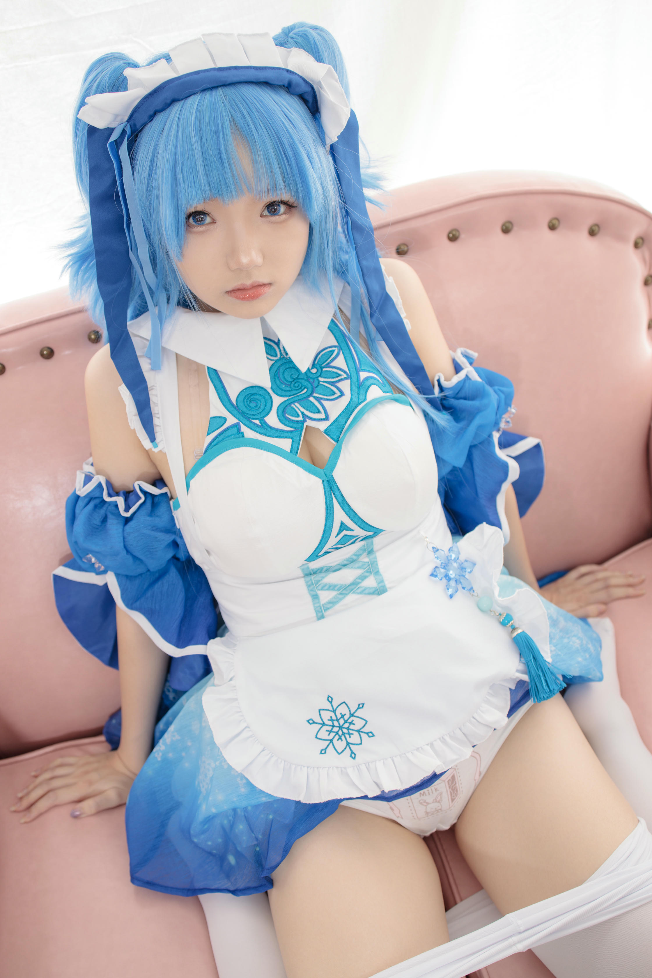 森萝财团 JKFUN-023 雪晴 300D白丝小萝莉Cosplay装 [100P+1V／2.47G]_第4集