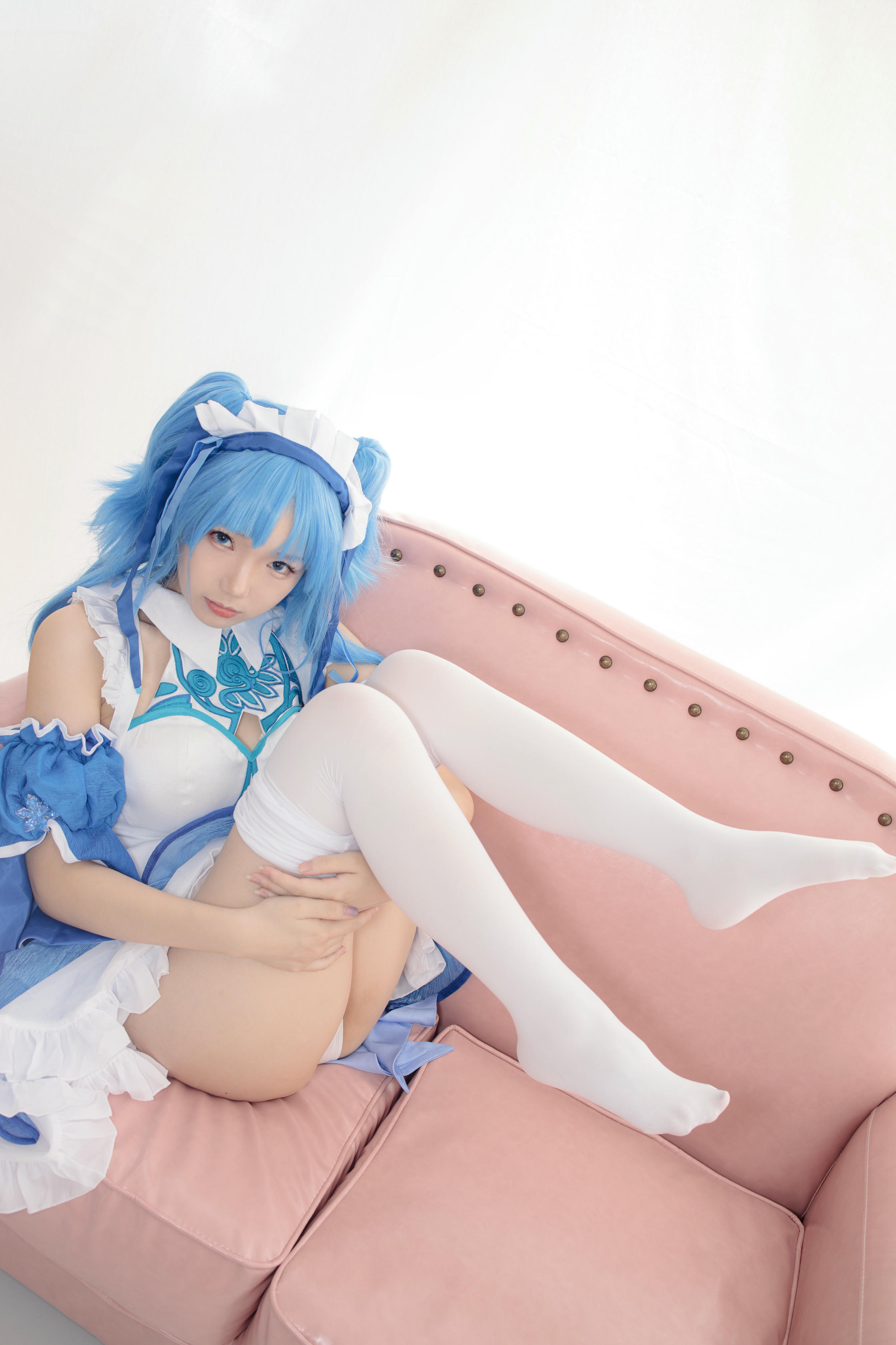 森萝财团 JKFUN-023 雪晴 300D白丝小萝莉Cosplay装 [100P+1V／2.47G]_第5集