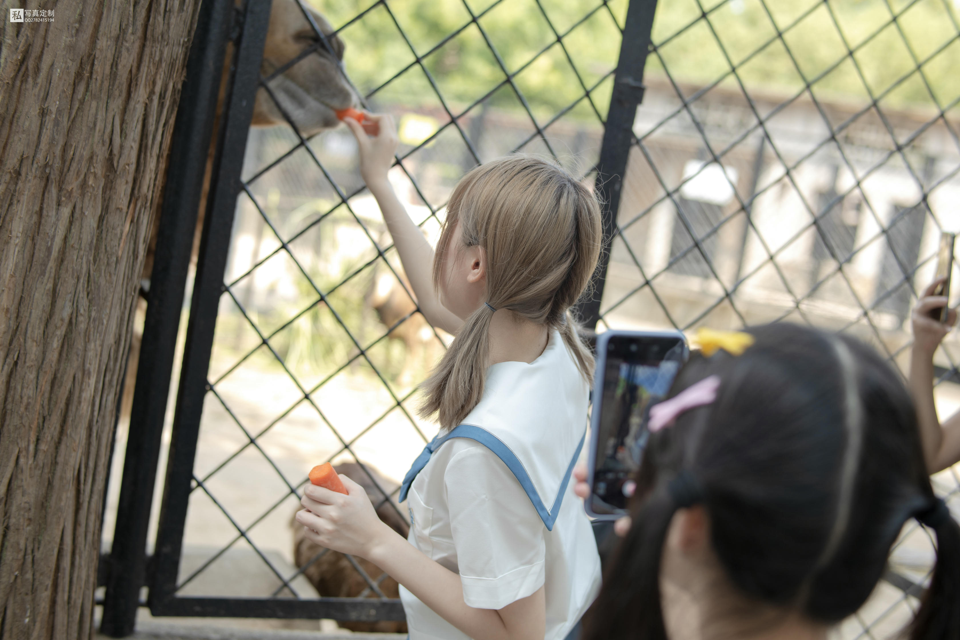 森萝财团 JKFUN-025 默陌&Aika 80D白丝过膝袜两女一ZOO [93P／1.61GB]_第2集