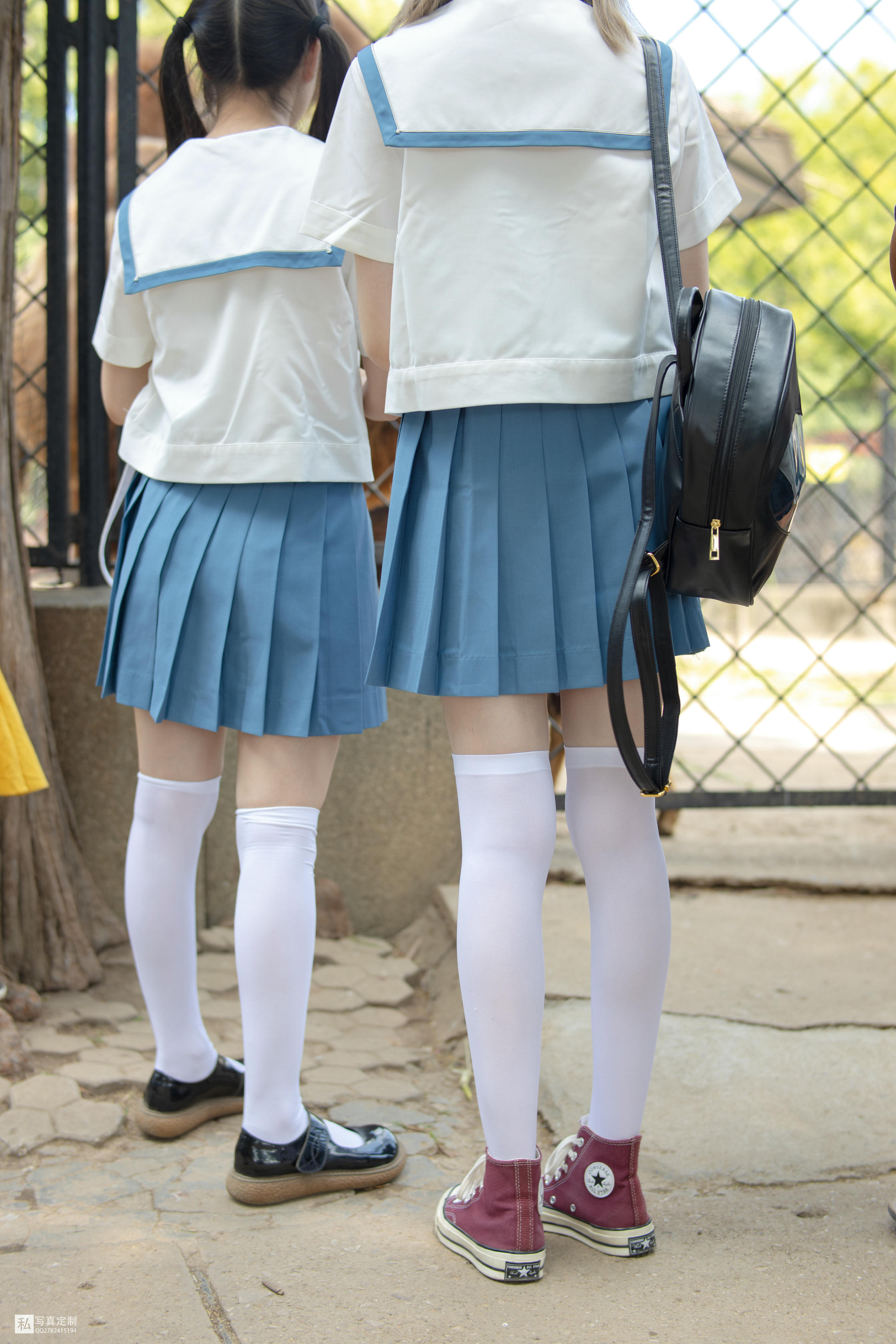 森萝财团 JKFUN-025 默陌&Aika 80D白丝过膝袜两女一ZOO [93P／1.61GB]_第2集