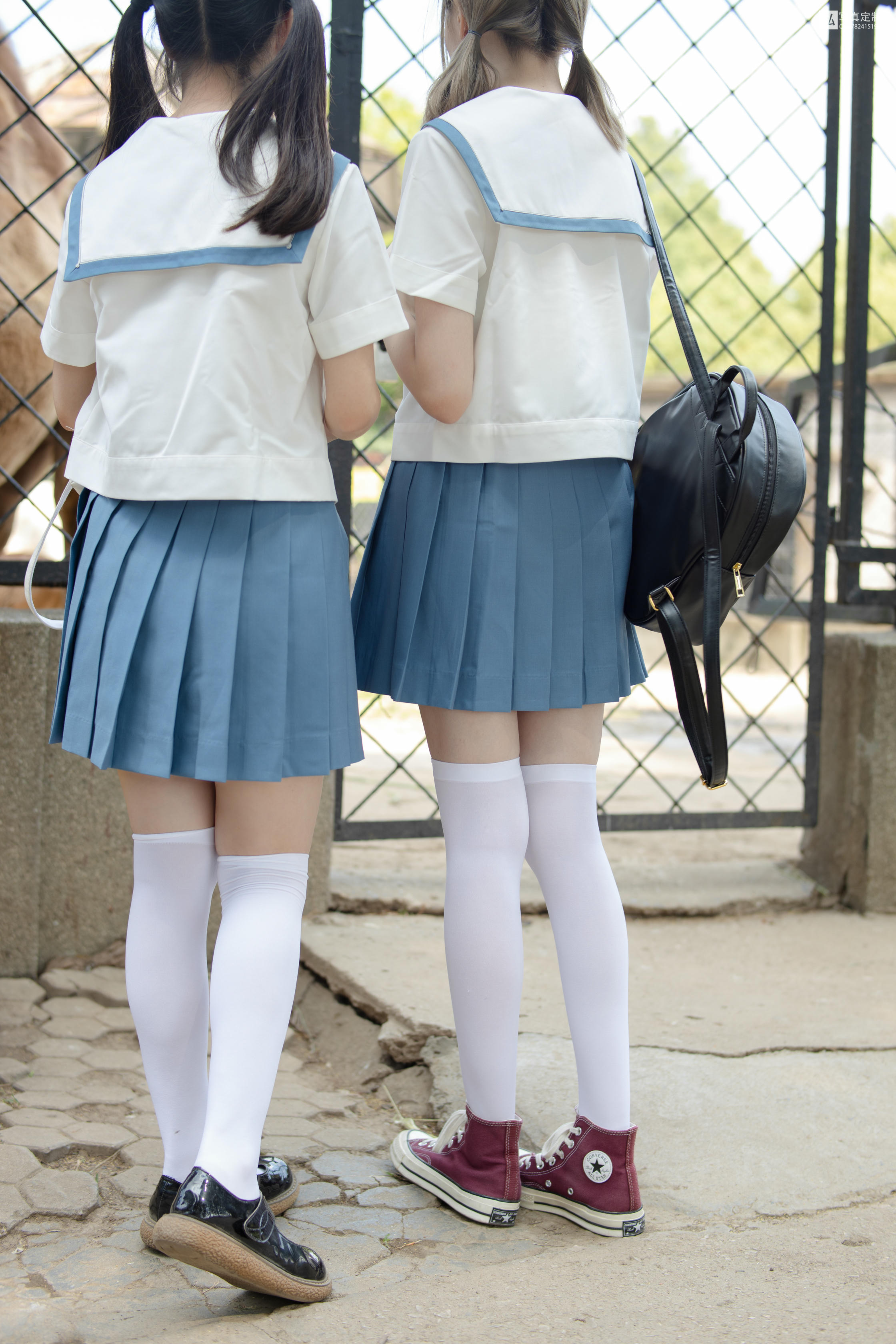 森萝财团 JKFUN-025 默陌&Aika 80D白丝过膝袜两女一ZOO [93P／1.61GB]_第2集