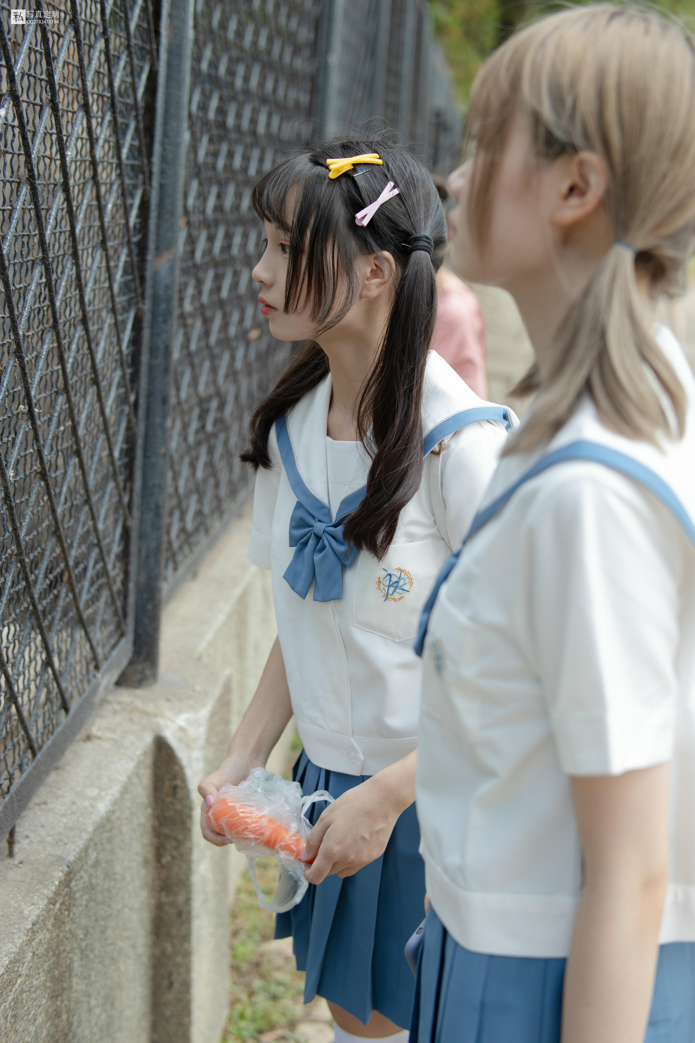 森萝财团 JKFUN-025 默陌&Aika 80D白丝过膝袜两女一ZOO [93P／1.61GB]_第2集