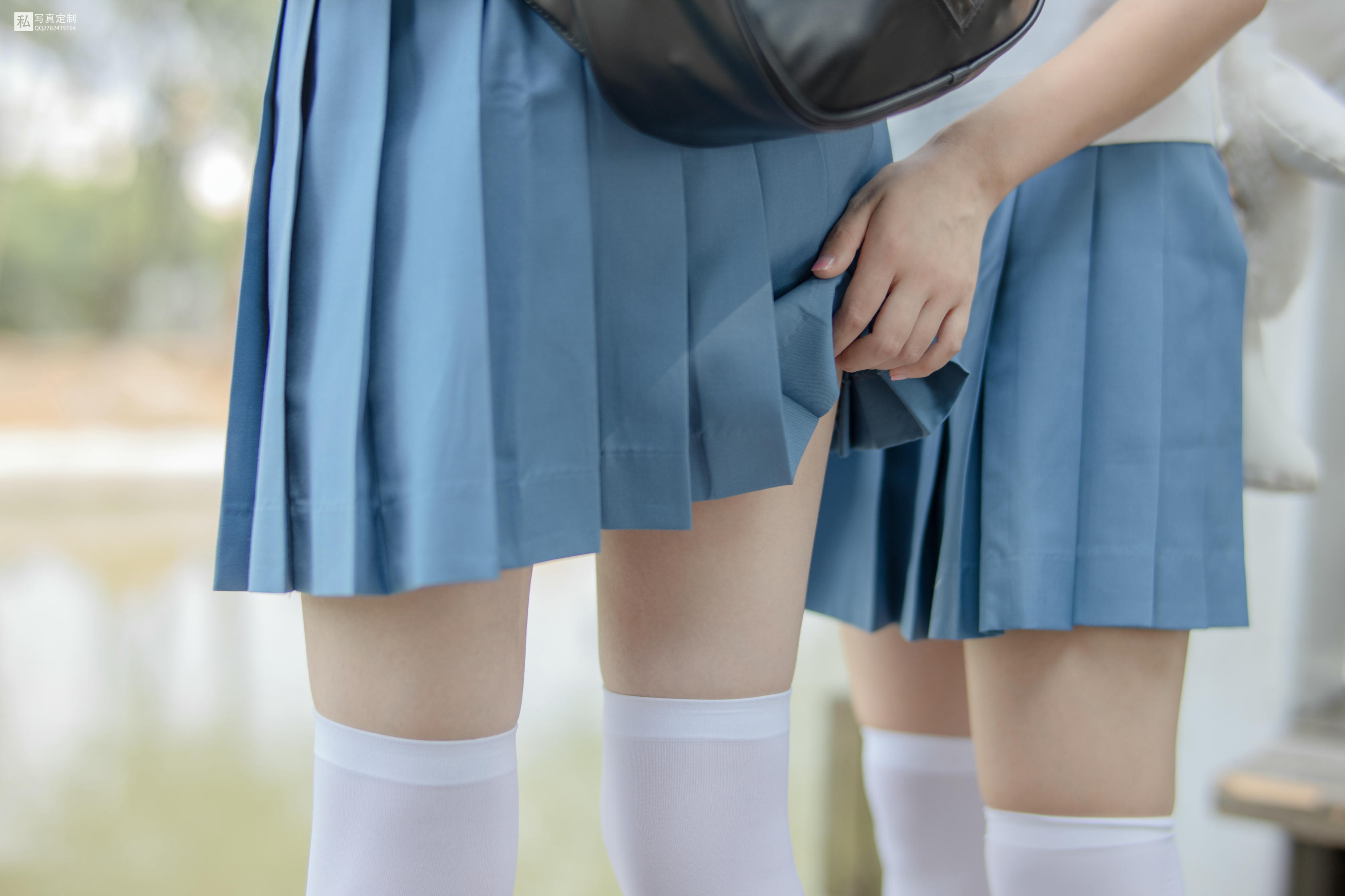 森萝财团 JKFUN-025 默陌&Aika 80D白丝过膝袜两女一ZOO [93P／1.61GB]_第4集