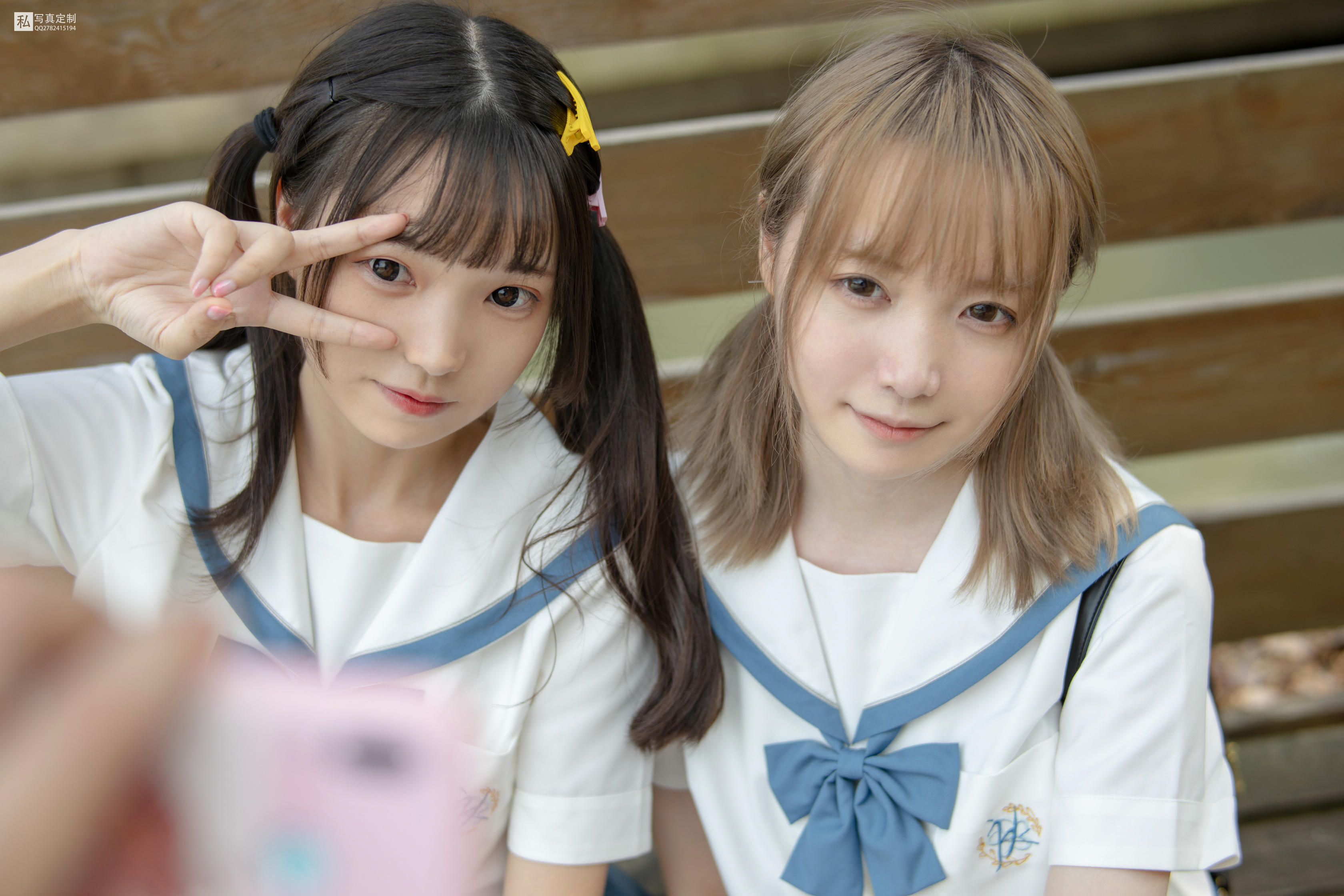 森萝财团 JKFUN-025 默陌&Aika 80D白丝过膝袜两女一ZOO [93P／1.61GB]_第4集