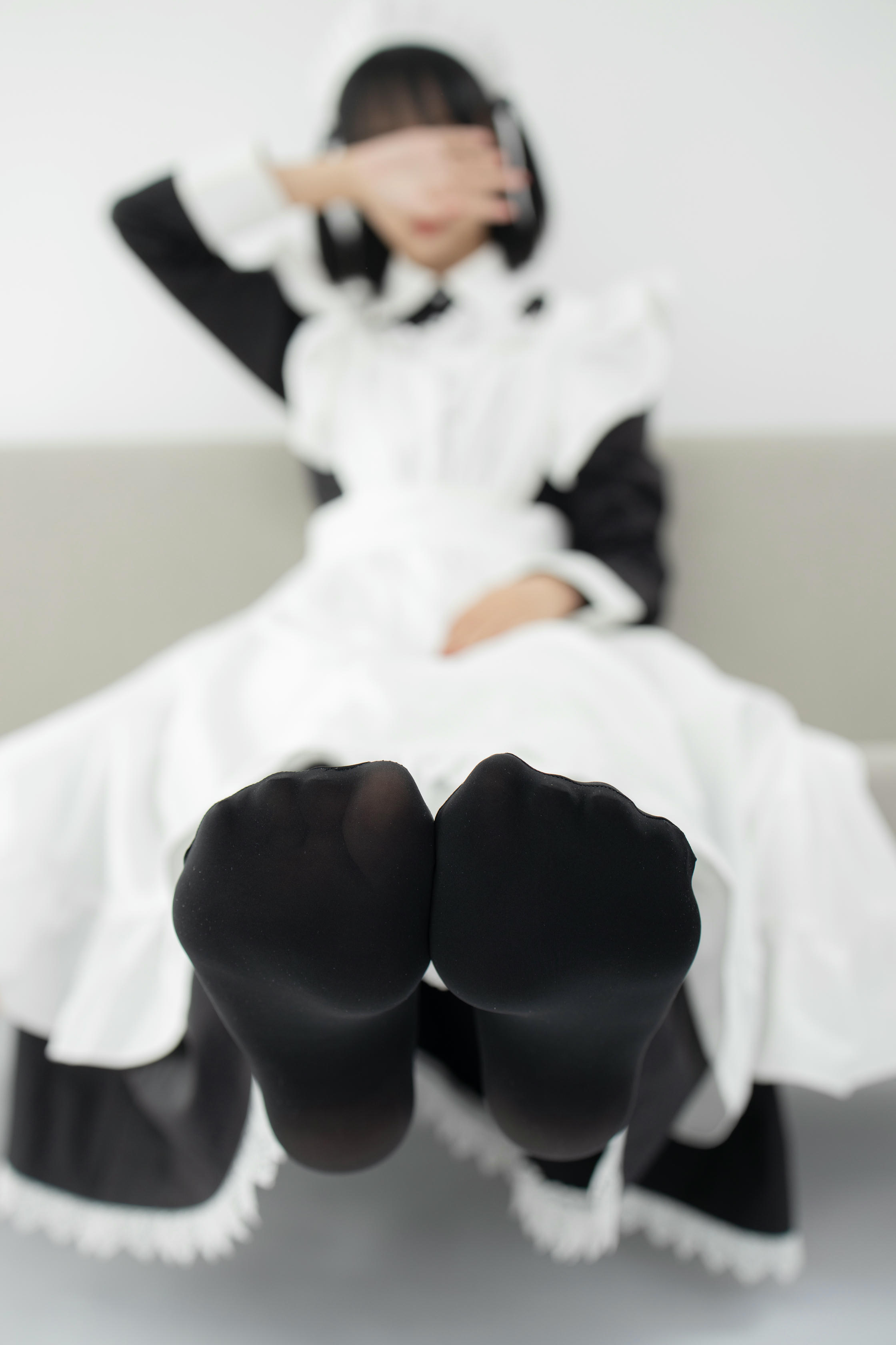 森萝财团 JKFUN-029 卉子 80D黑丝 踩物女仆 [67P+1V／3.16G]_第2集