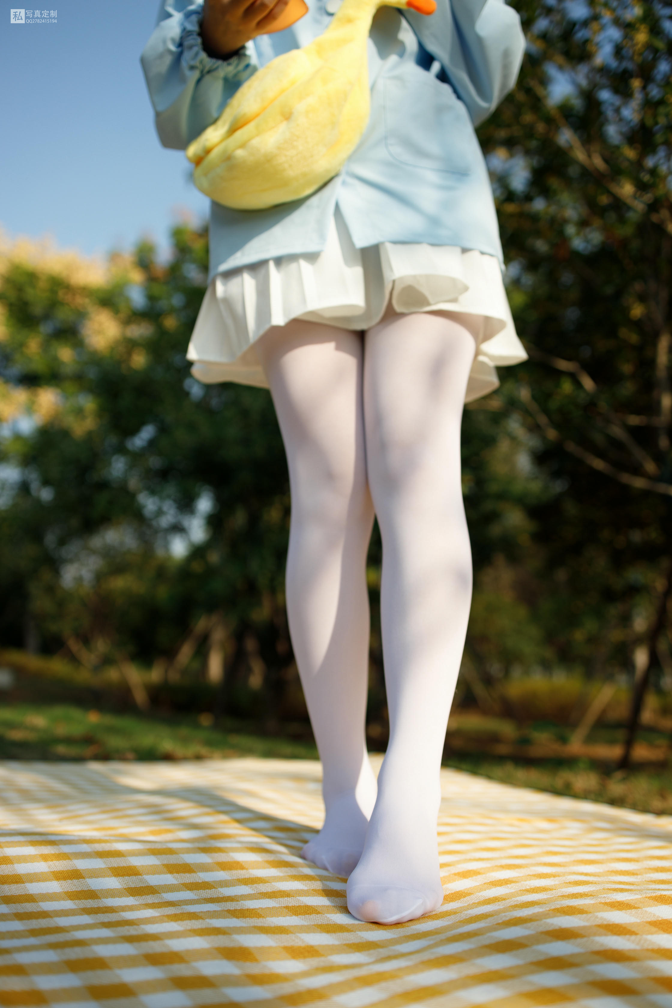 森萝财团 JKFUN-031 默陌 踩物白丝50D 野餐、爆蛋和彩蛋 [23P+1V／1.35G]_第1集