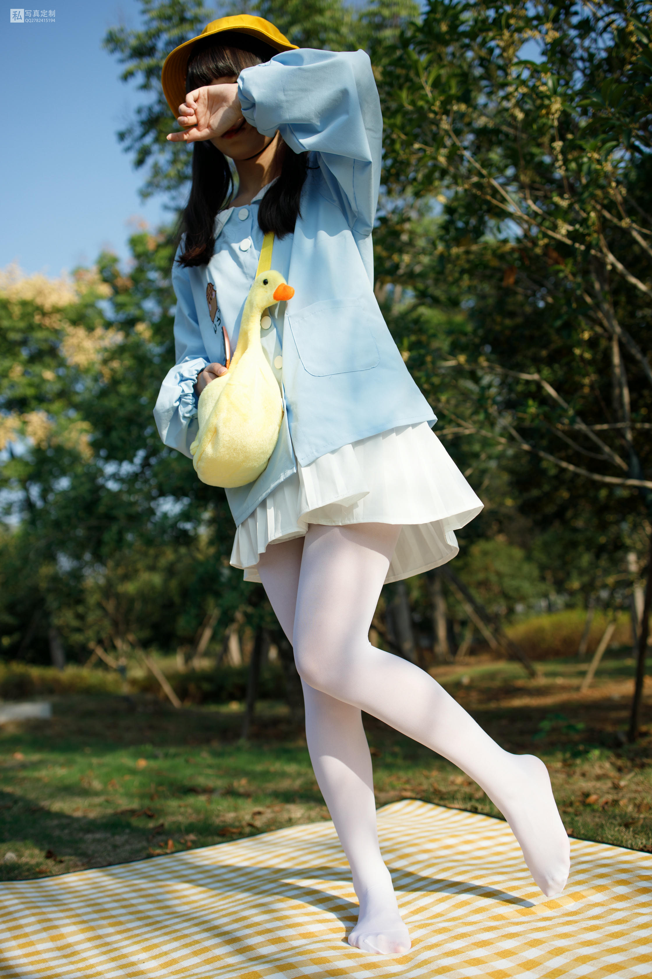 森萝财团 JKFUN-031 默陌 踩物白丝50D 野餐、爆蛋和彩蛋 [23P+1V／1.35G]_第1集