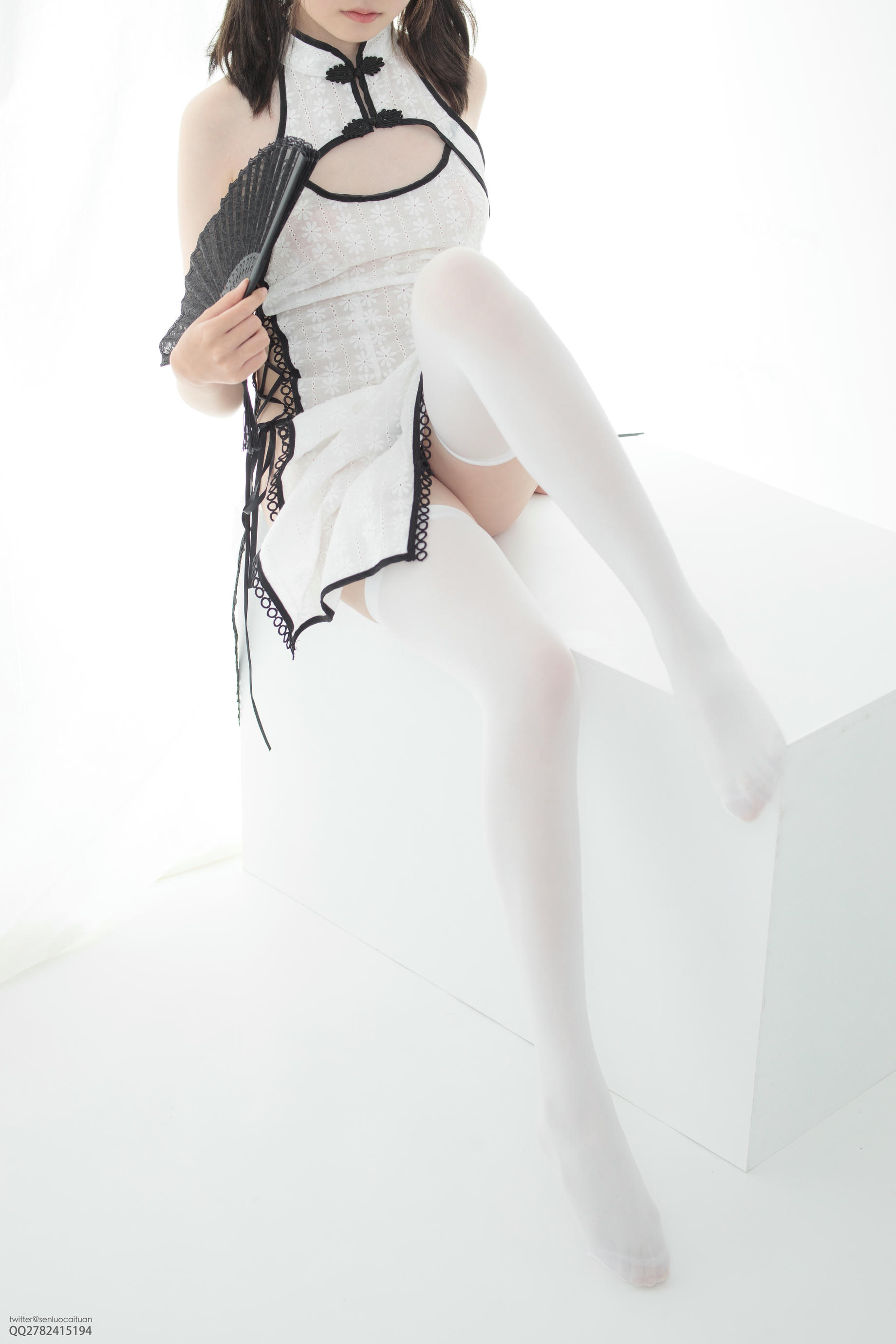 森萝财团 JKFUN-035 Aika 高筒袜80D慵懒的旗袍 [108P+1V／2.13G]_第3集
