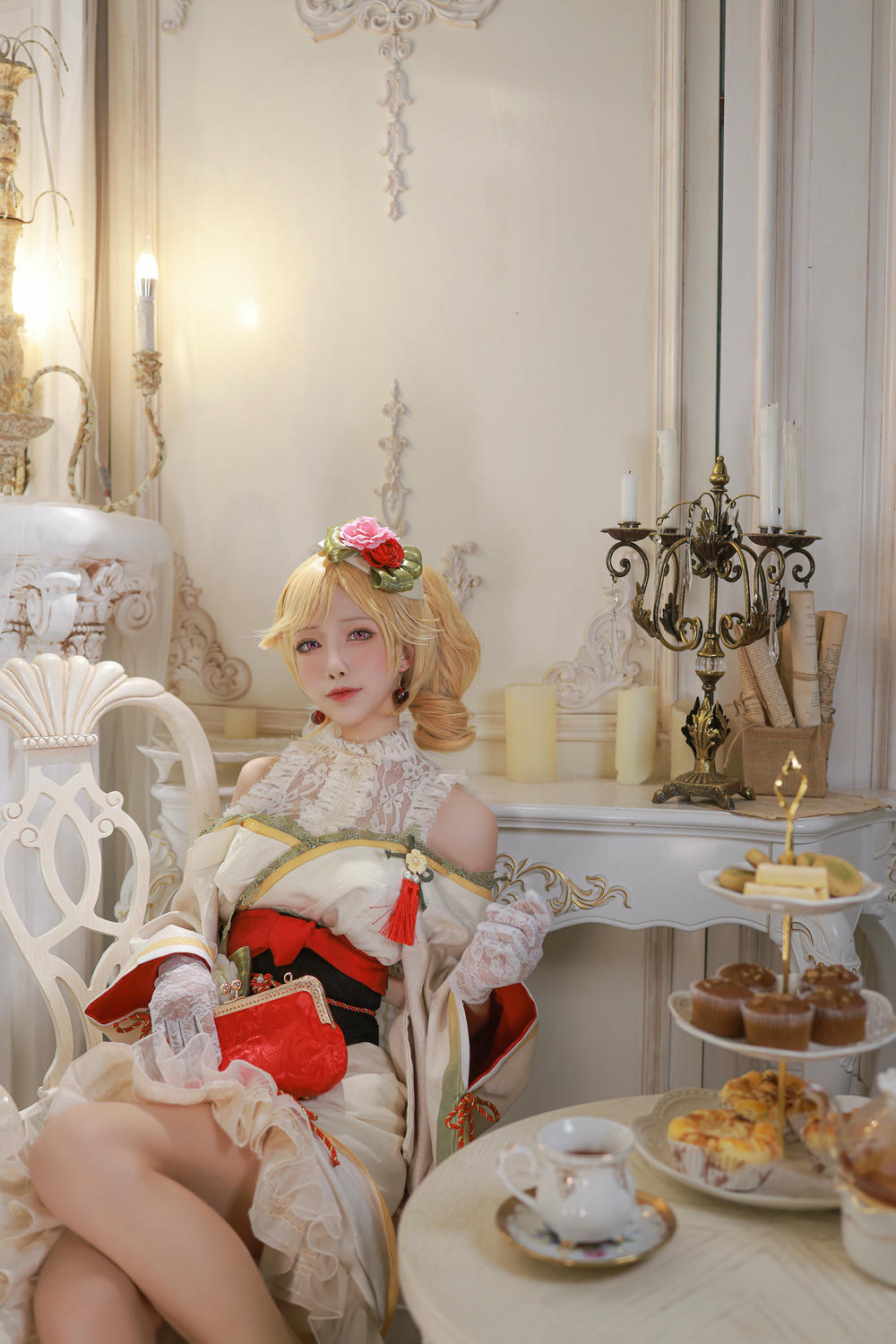 Coser@水淼Aqua NO.093 黎塞留和服_第2集