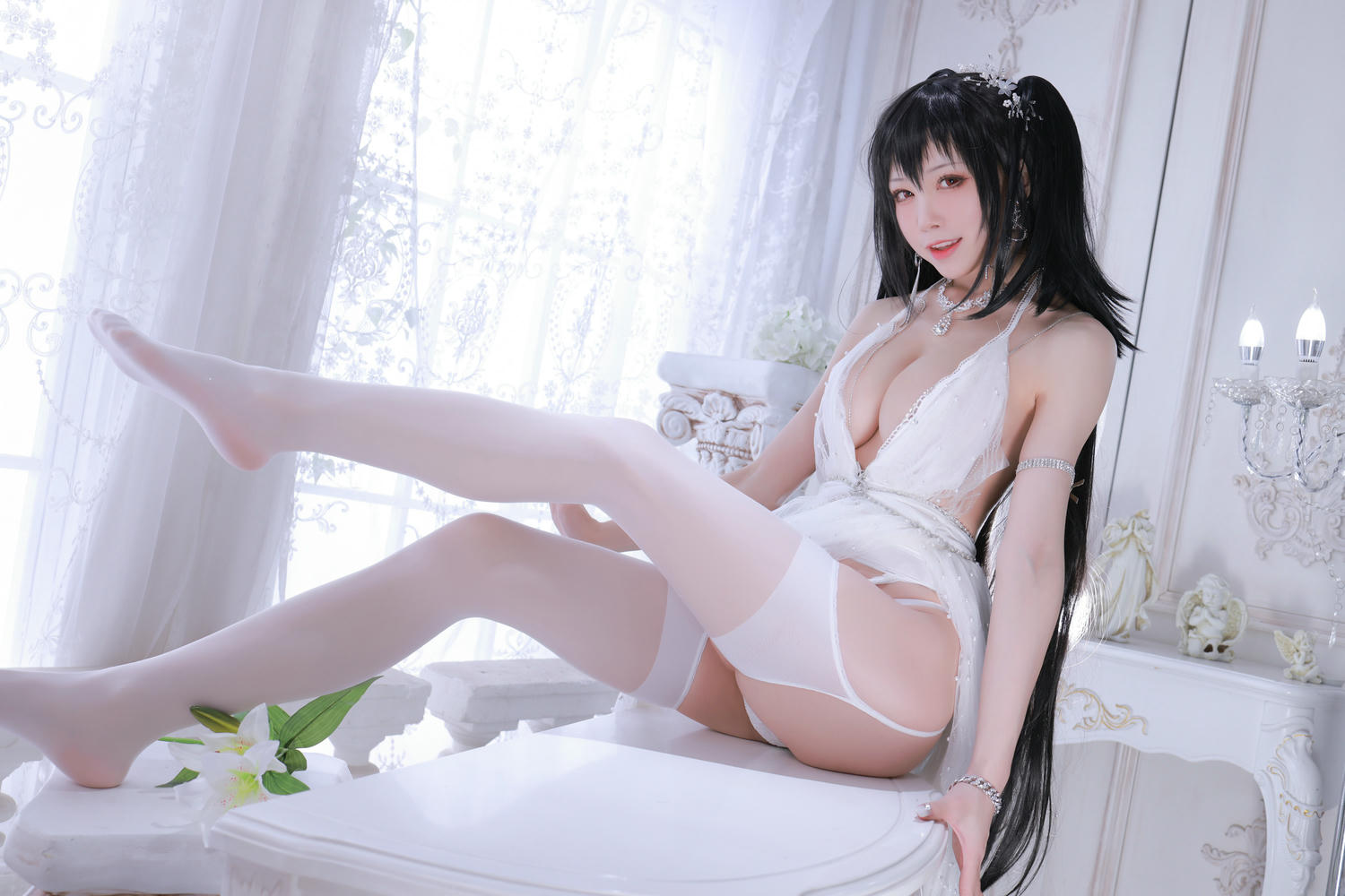 水淼 NO.107 大凤婚纱 [85P-103MB]_第3集