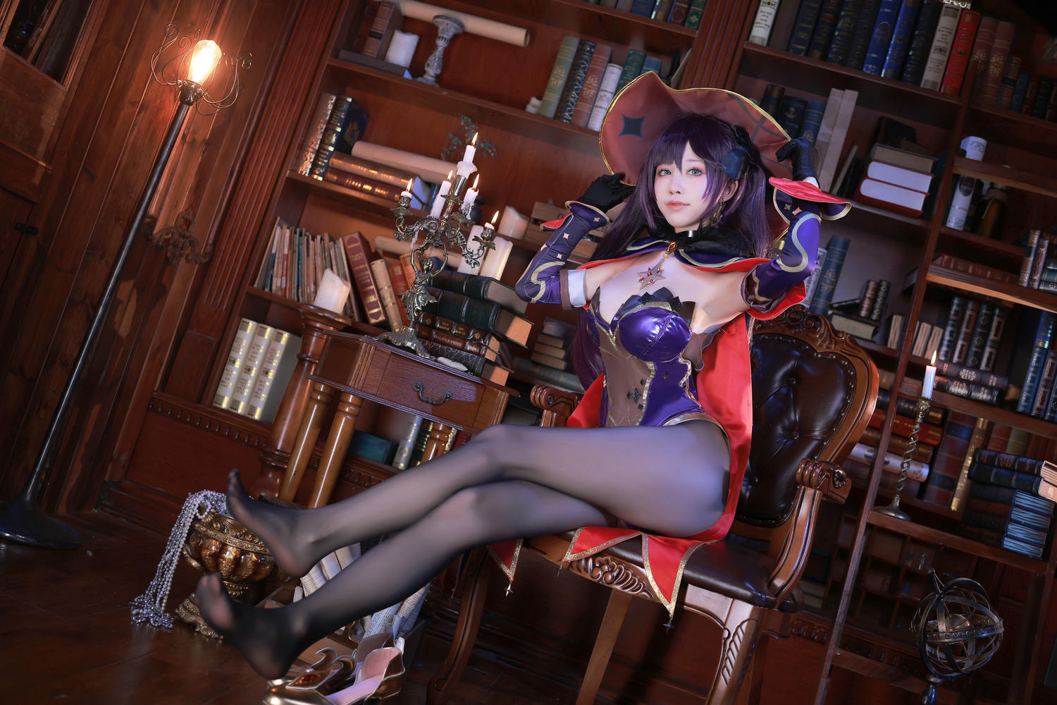 水淼Aqua NO.129 原神 莫娜 [75P 89MB]_第1集