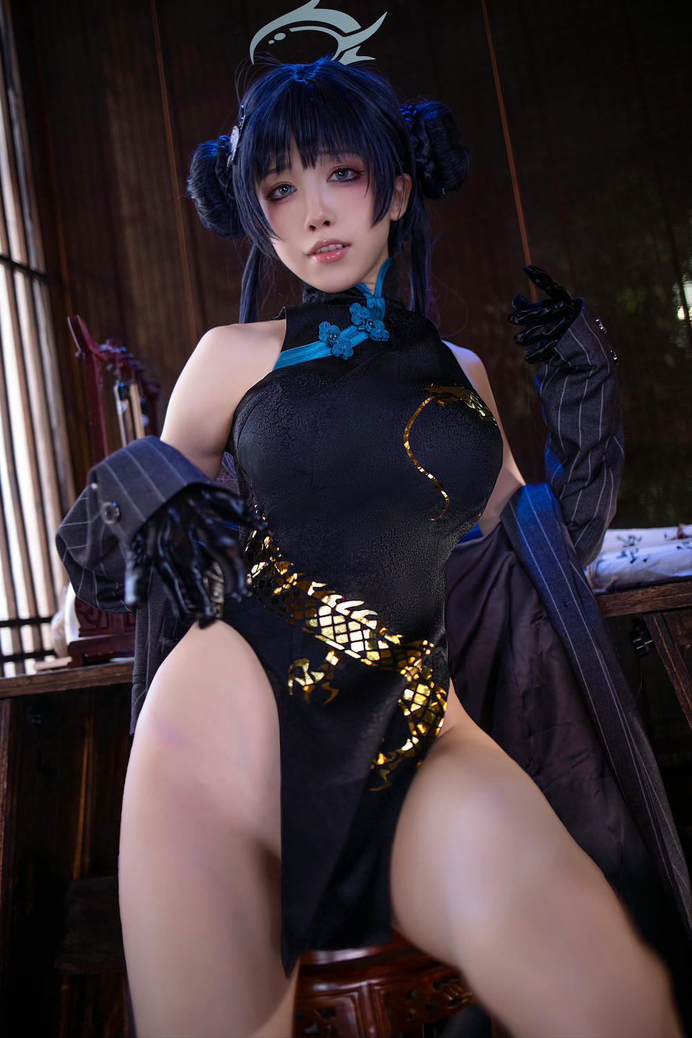 水淼Aqua NO.157 碧蓝档案 妃咲 [89P 105MB]_第2集