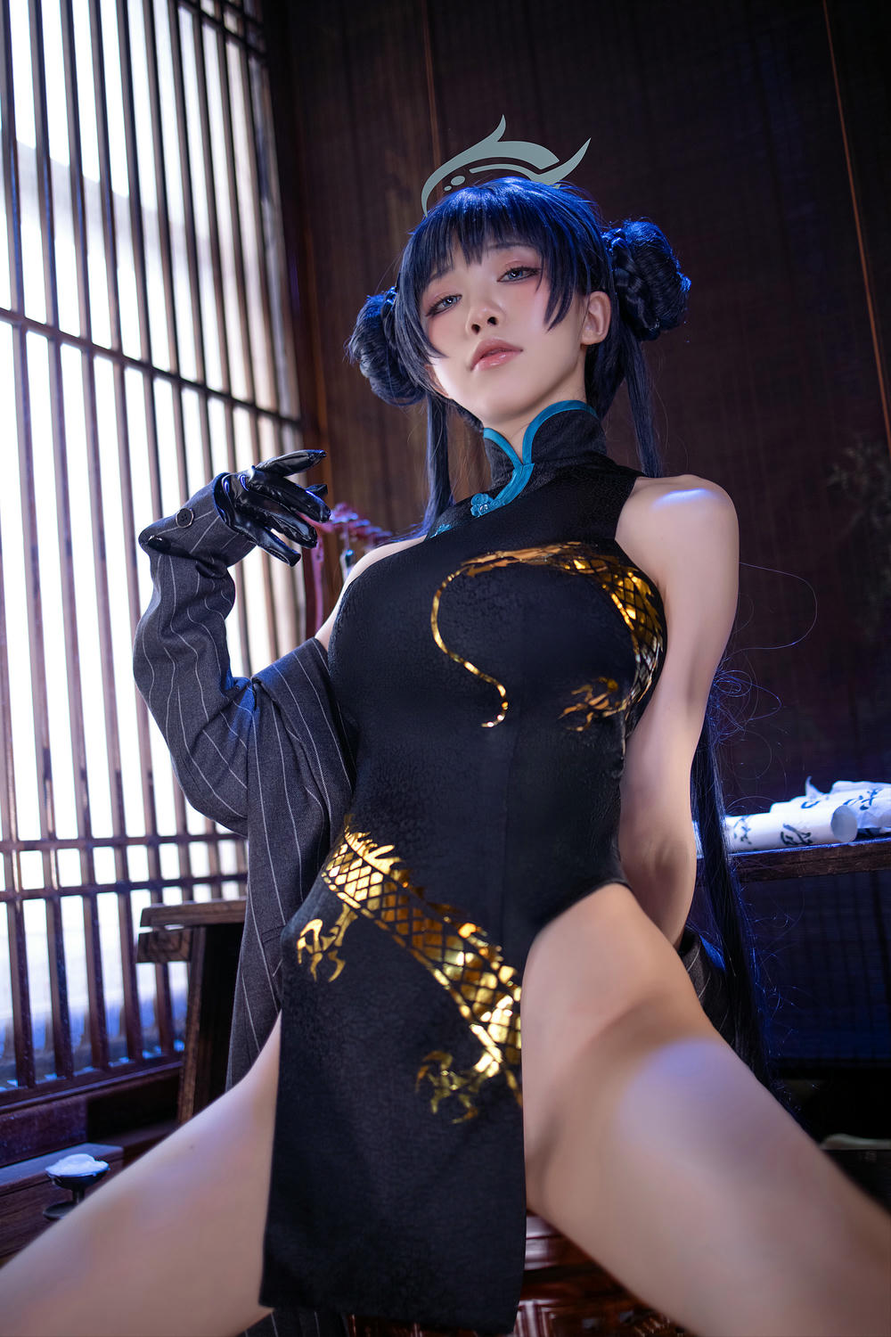 水淼Aqua NO.157 碧蓝档案 妃咲 [89P 105MB]_第2集