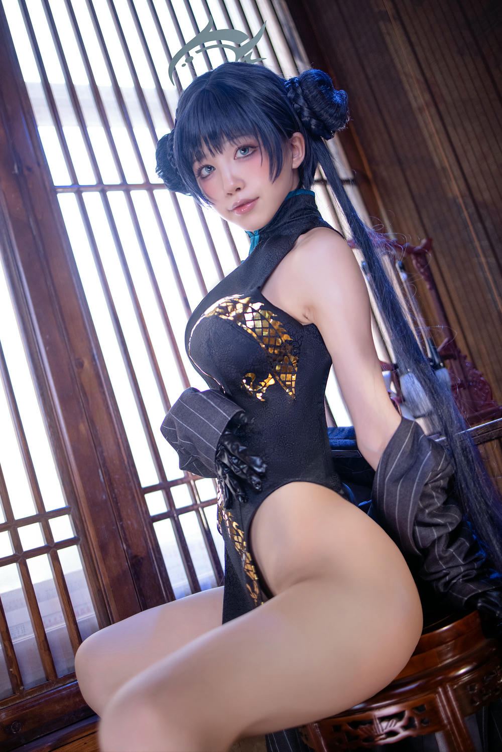 水淼Aqua NO.157 碧蓝档案 妃咲 [89P 105MB]_第3集