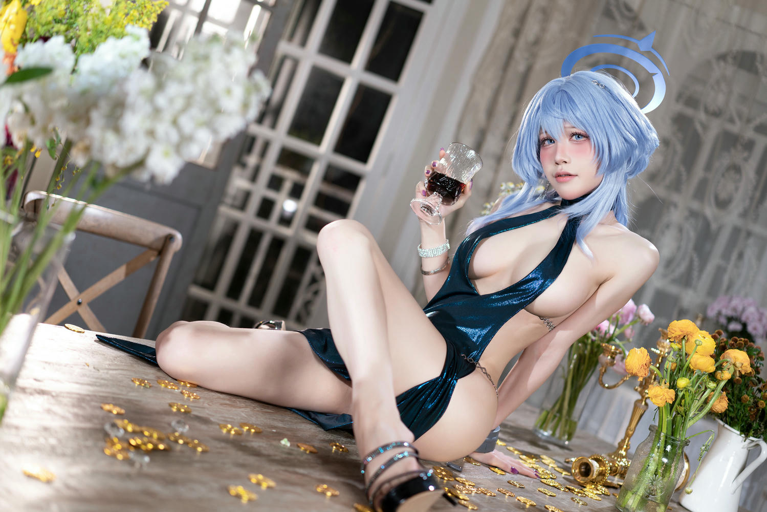 水淼Aqua NO.194 蔚蓝档案 天雨亚子礼服 [146P 320MB]_第2集