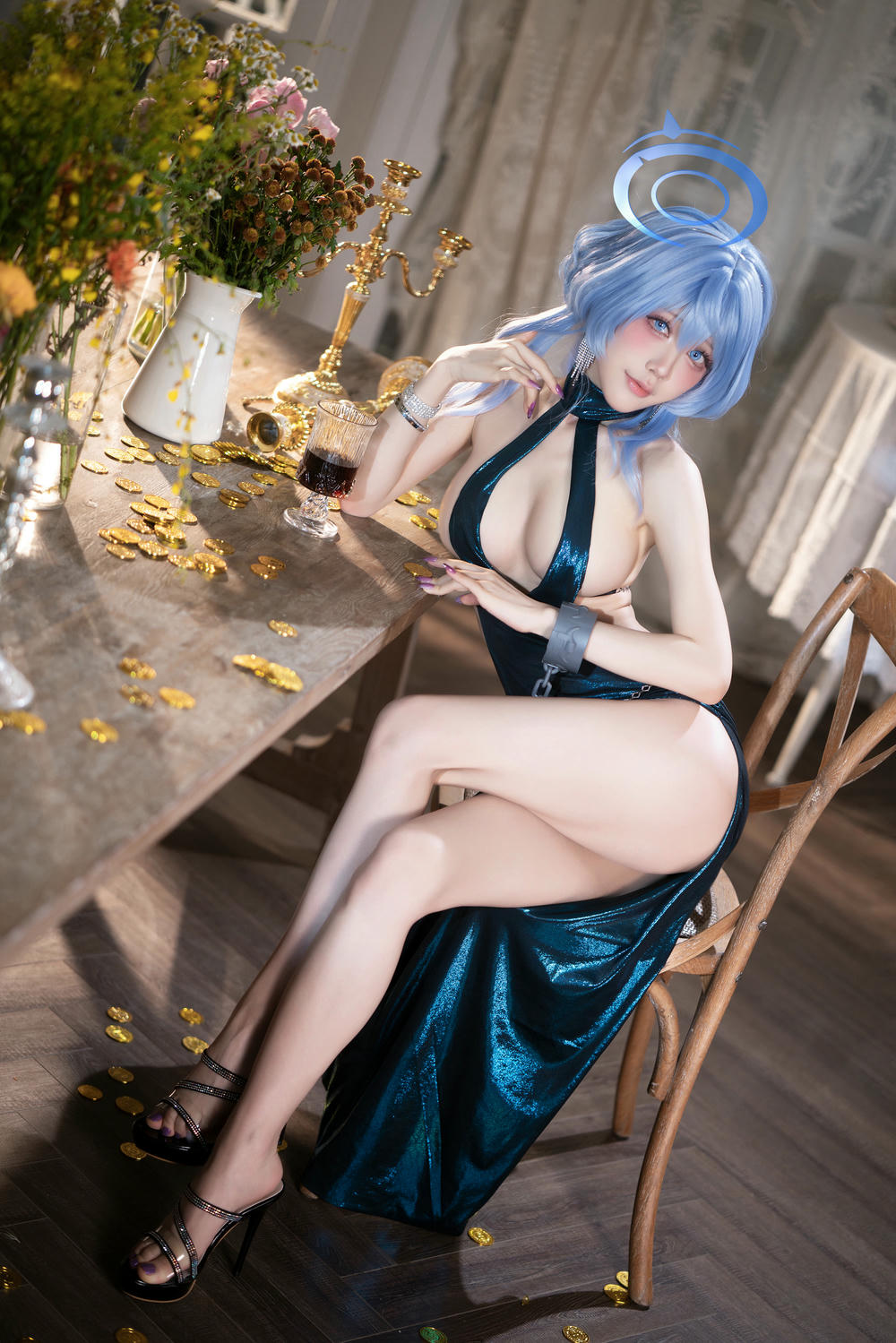 水淼Aqua NO.194 蔚蓝档案 天雨亚子礼服 [146P 320MB]_第1集
