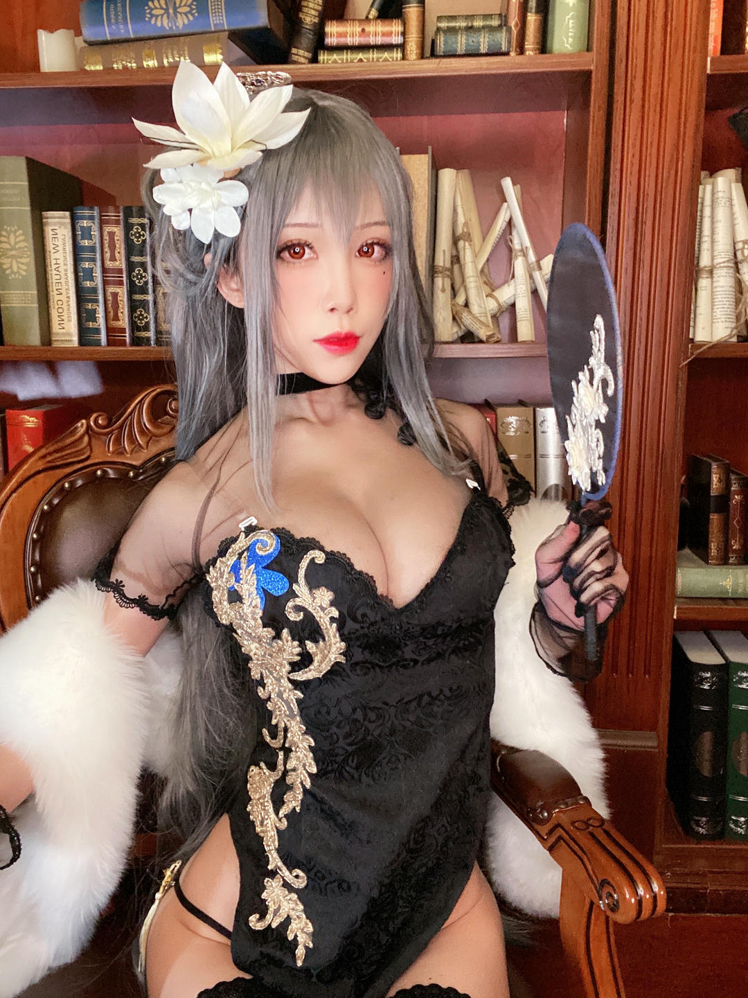 Coser@水淼Aqua NO.094 路易九世旗袍_第1集