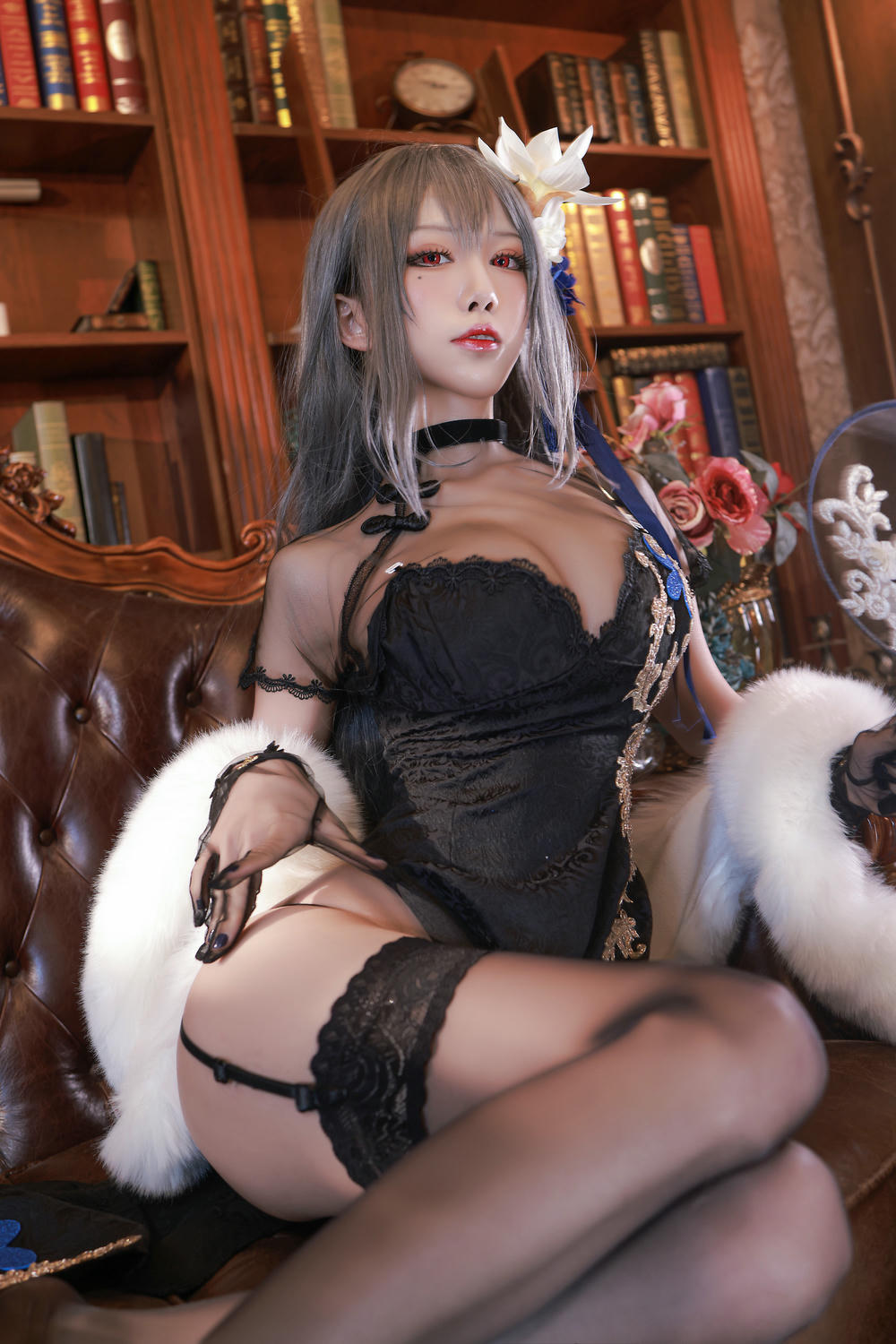 Coser@水淼Aqua NO.094 路易九世旗袍_第1集