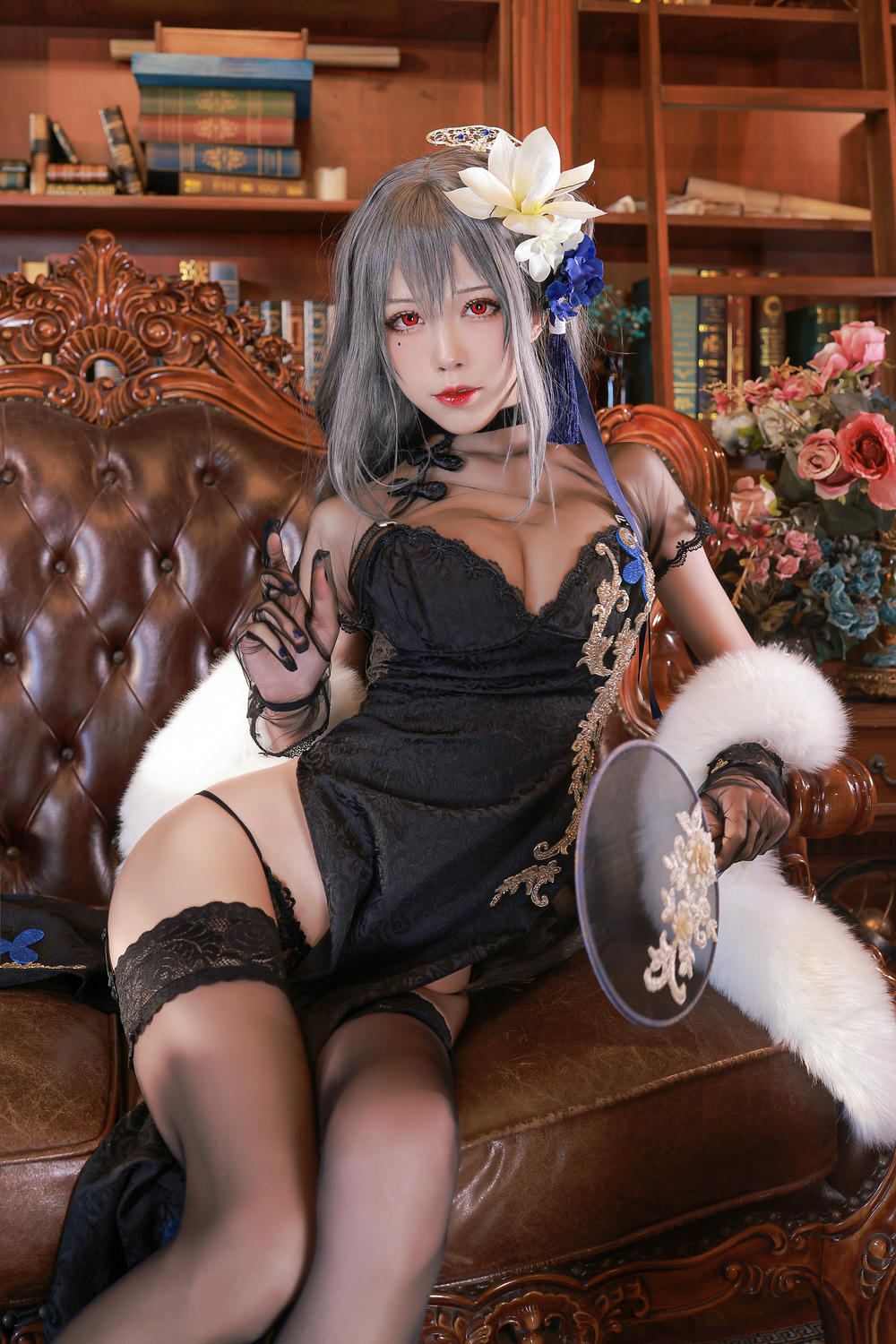 Coser@水淼Aqua NO.094 路易九世旗袍_第1集