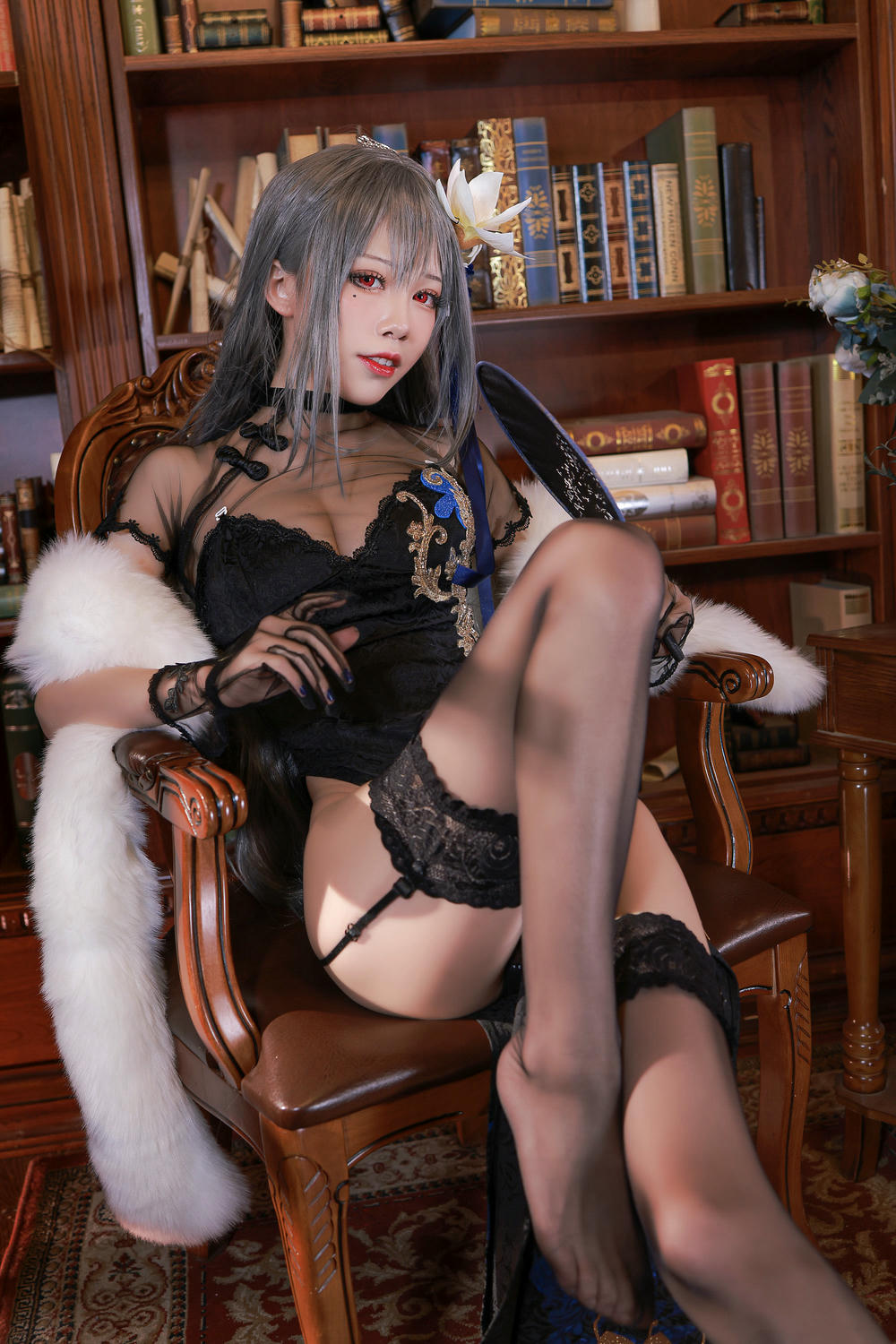 Coser@水淼Aqua NO.094 路易九世旗袍_第2集