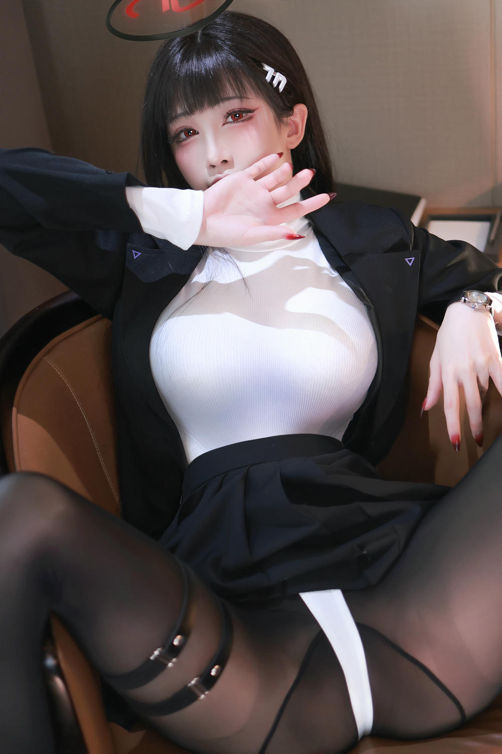 水淼Aqua NO.232 蔚蓝档案 调月莉音 [67P 79MB]_第1集