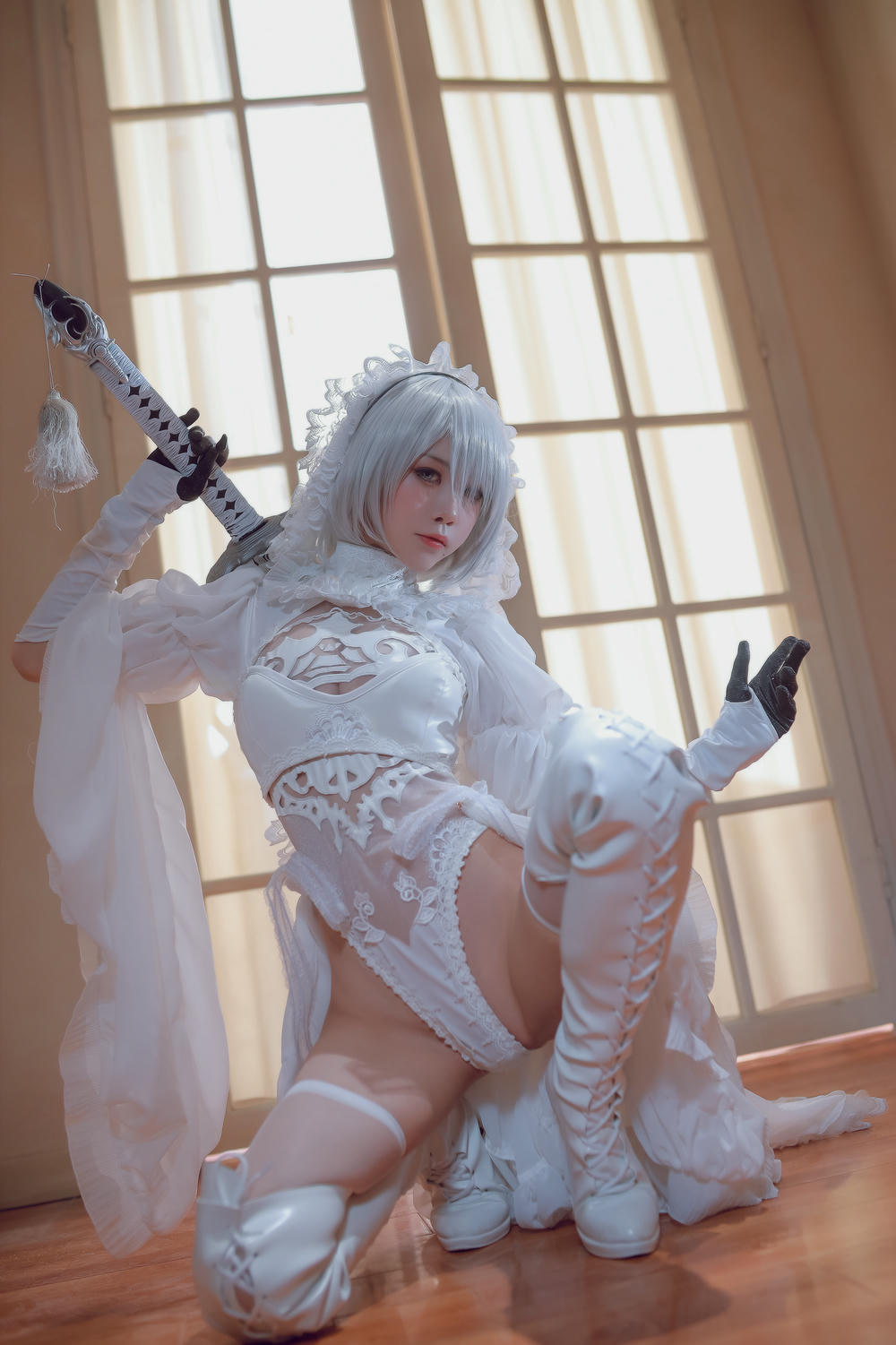 水淼 NO.039 黑白2B[55P 107MB]_第1集