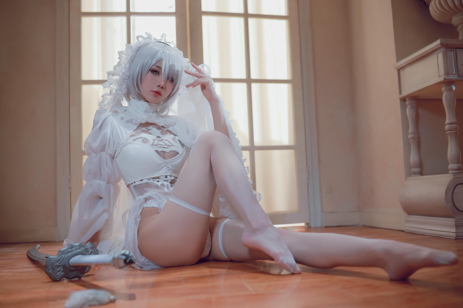 水淼 NO.039 黑白2B[55P 107MB]_第1集
