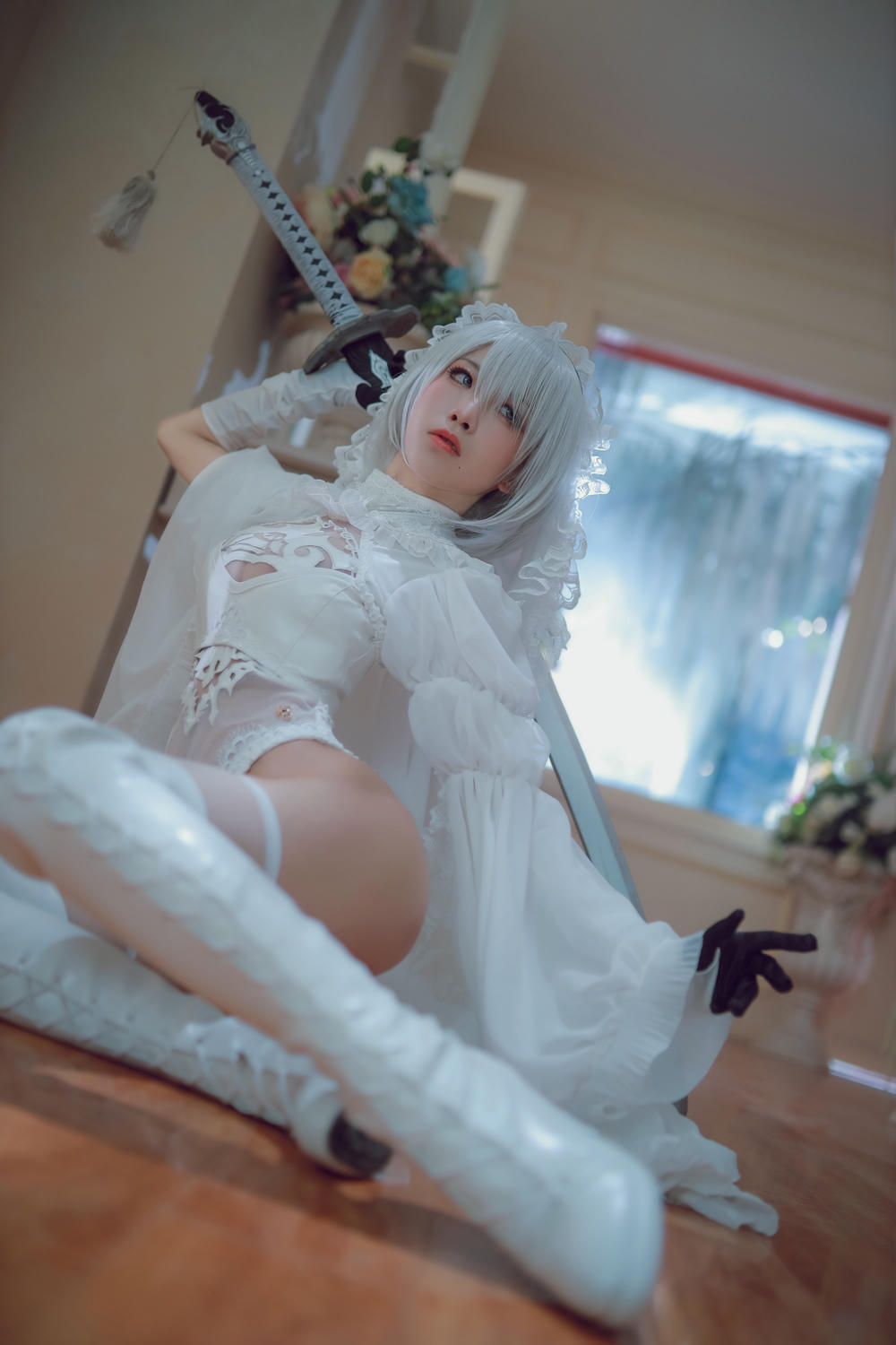 水淼 NO.039 黑白2B[55P 107MB]_第1集