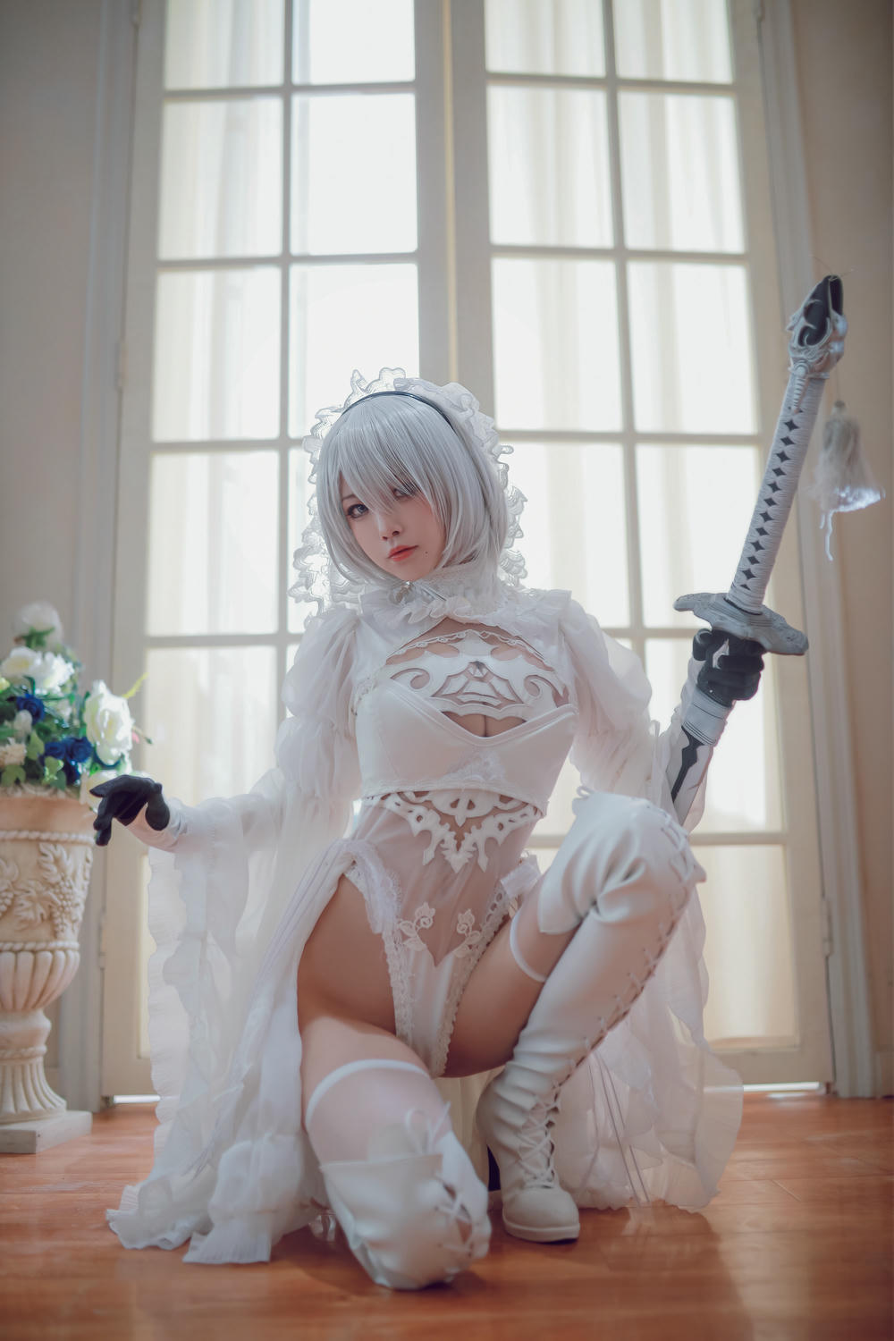 水淼 NO.039 黑白2B[55P 107MB]_第1集