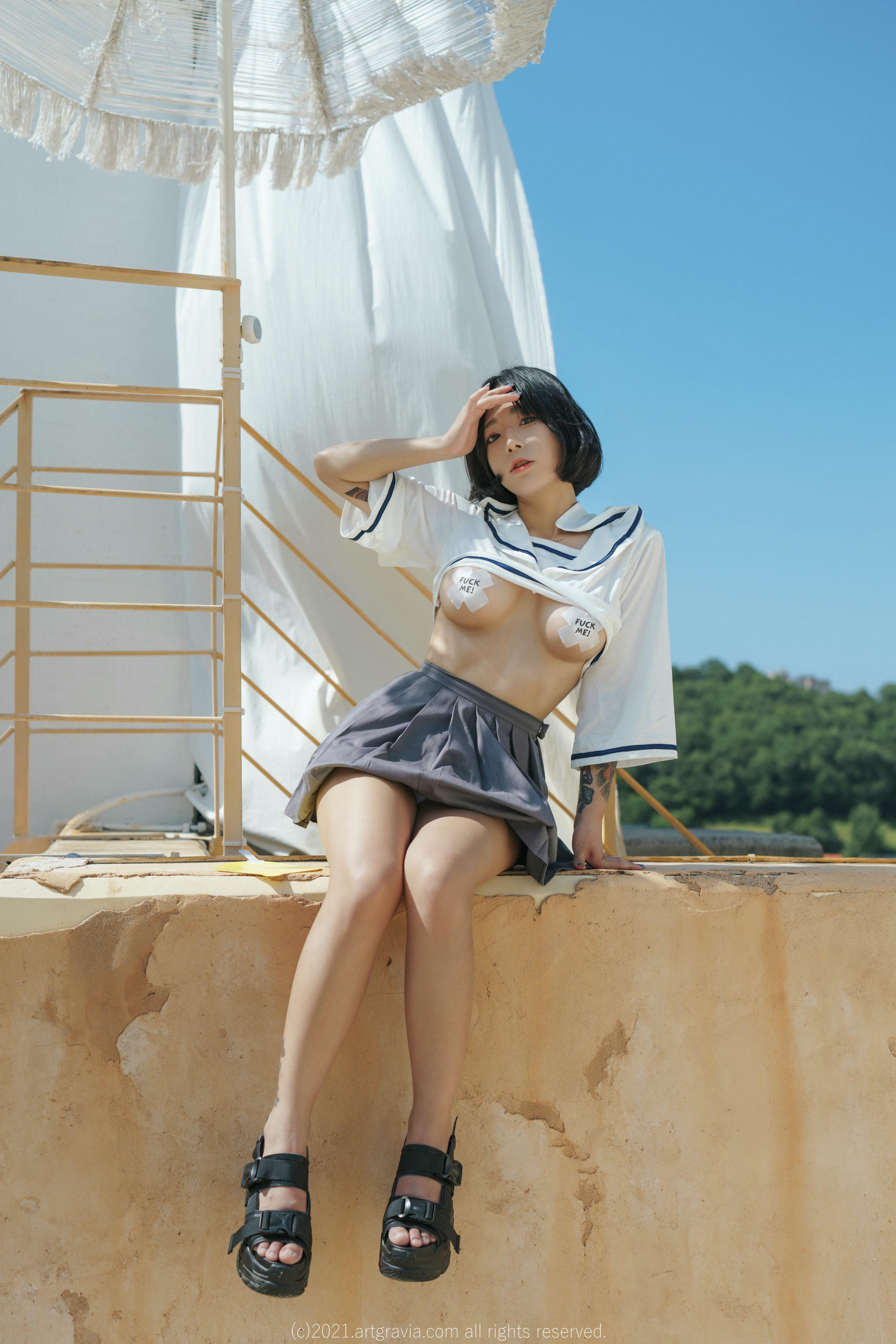 韩国套图-ArtGravia Vol.329 Maruemon (마루에몽) [87P 436MB]_第1集