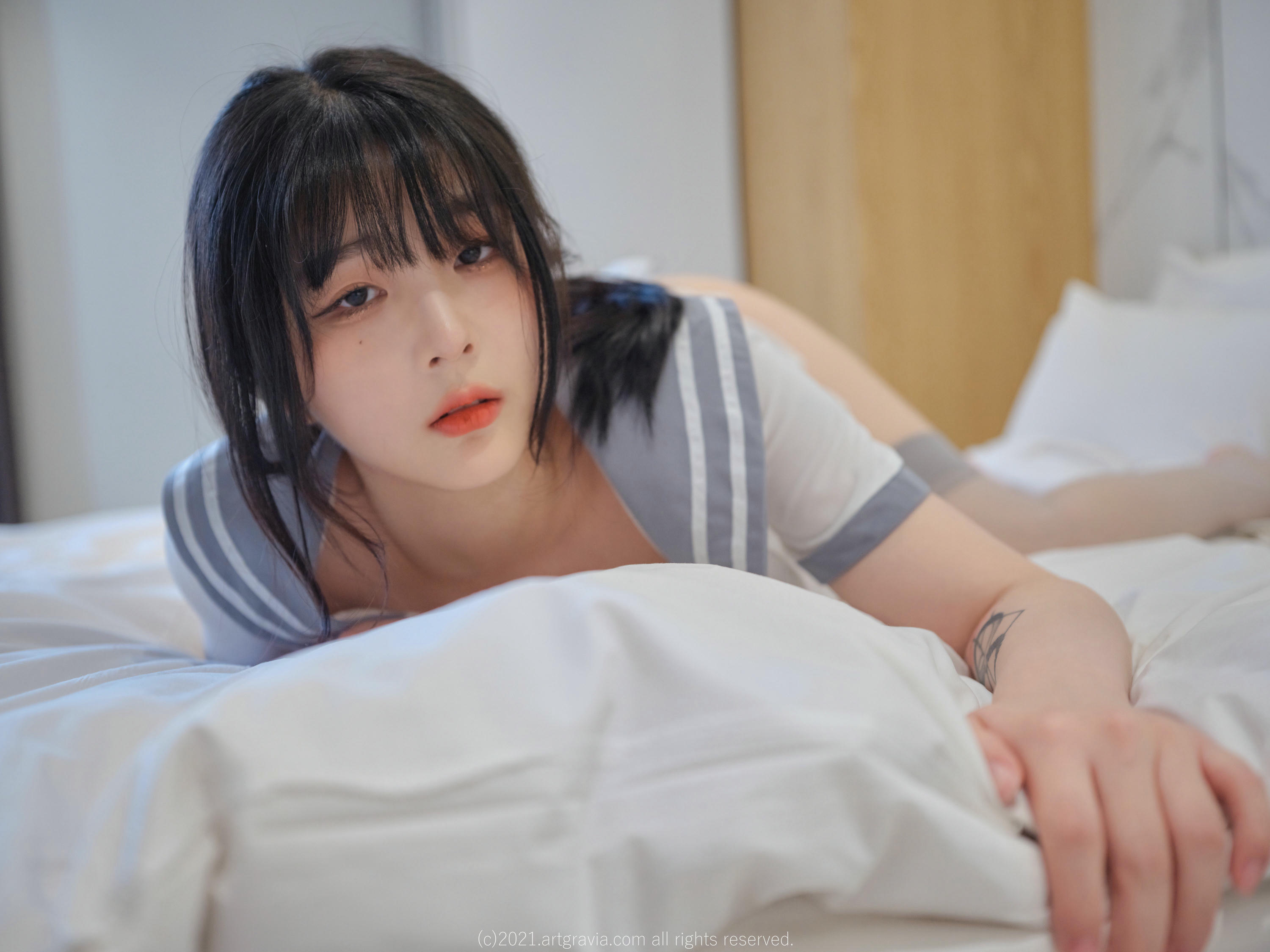 韩国套图-ArtGravia Vol.349 Jang Joo (장주) JK珍珠内衣 [95P 874MB]_第3集