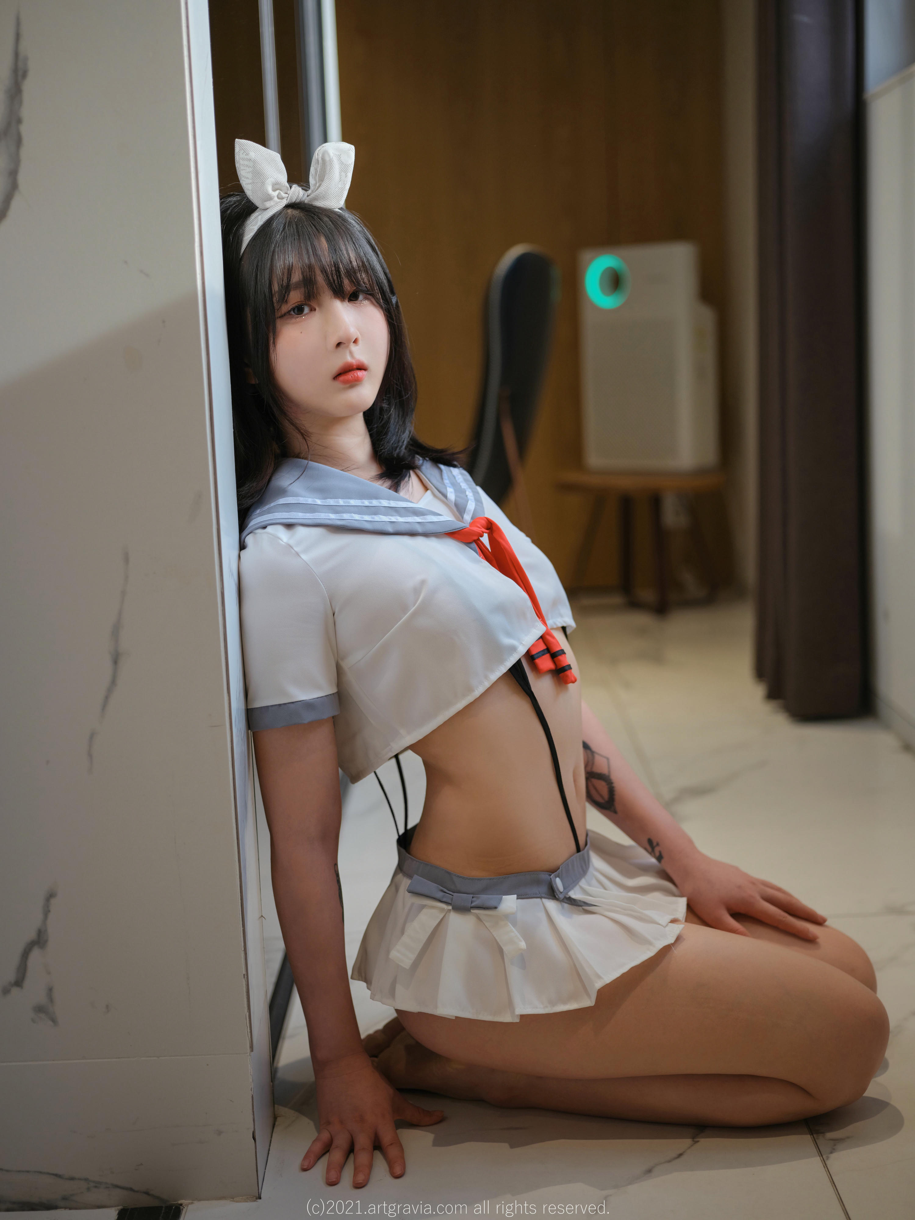 韩国套图-ArtGravia Vol.349 Jang Joo (장주) JK珍珠内衣 [95P 874MB]_第3集