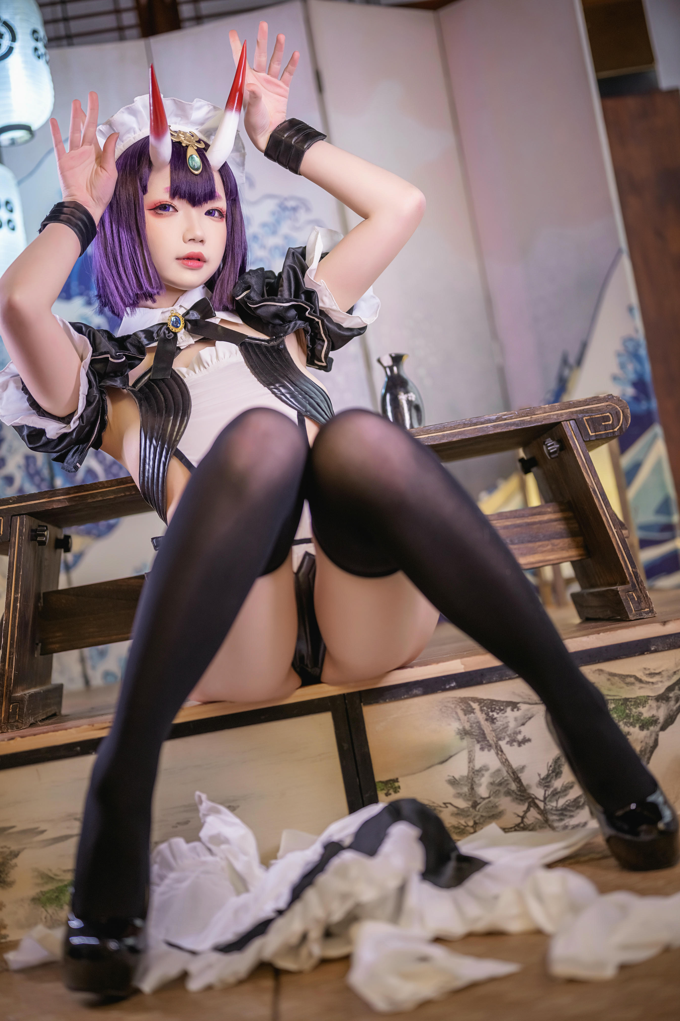 雪晴Astra NO.024 酒吞童子女仆 [62P13V-1.44GB]-jpg_第2集