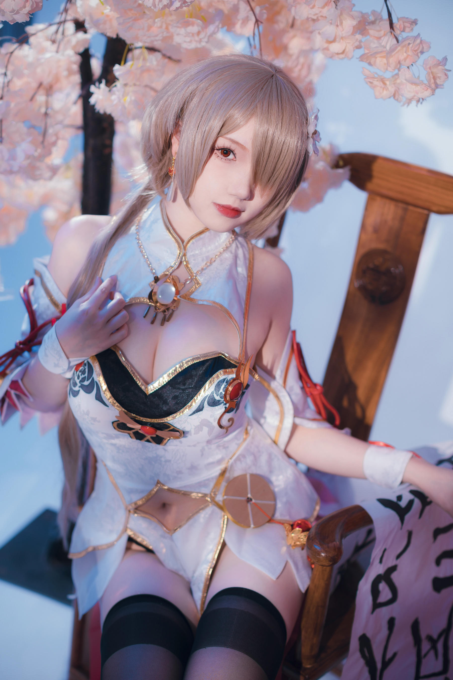 雪晴Astra NO.036 崩坏3 丽塔·浣溪沙旗袍 [56P5V 285MB]_第1集