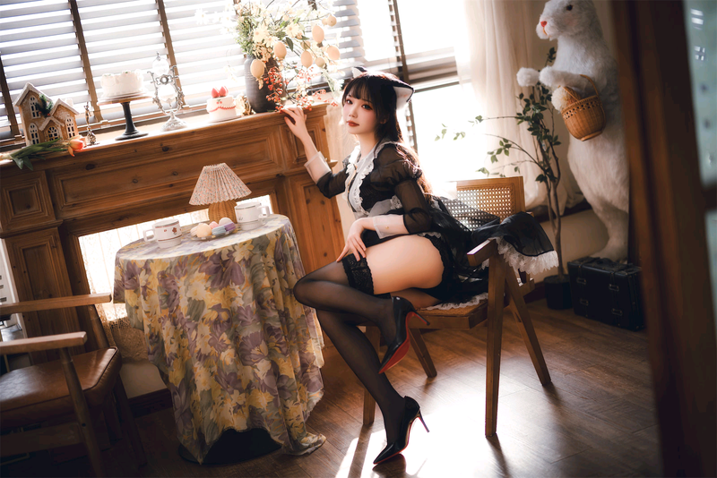 雪晴Astra NO.040 透明女仆[71P-2V-131.6M]_第3集
