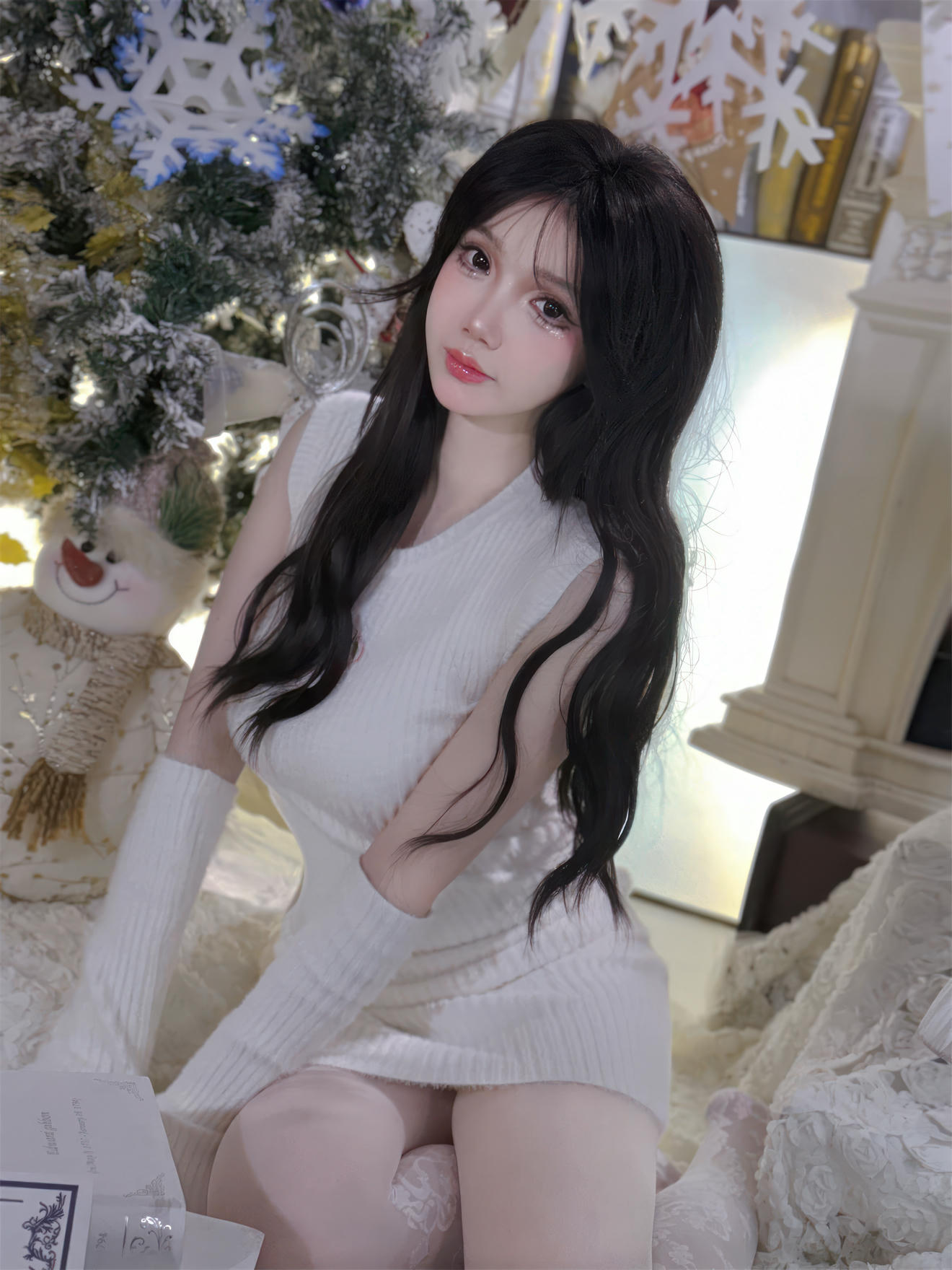 雪晴Astra NO.044 圣诞节 白雪[123P2V-1.06GB]_第6集