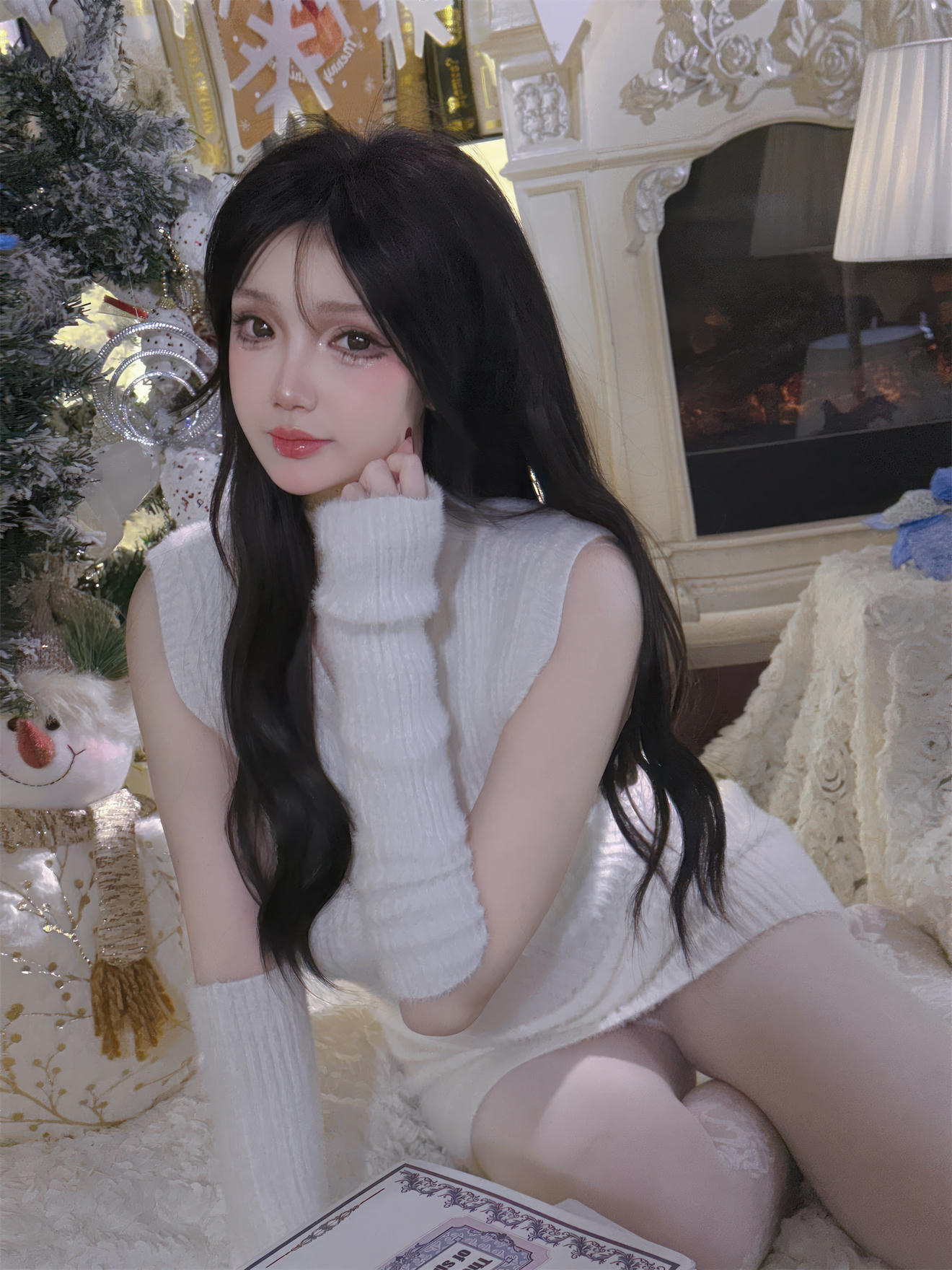 雪晴Astra NO.044 圣诞节 白雪[123P2V-1.06GB]_第7集