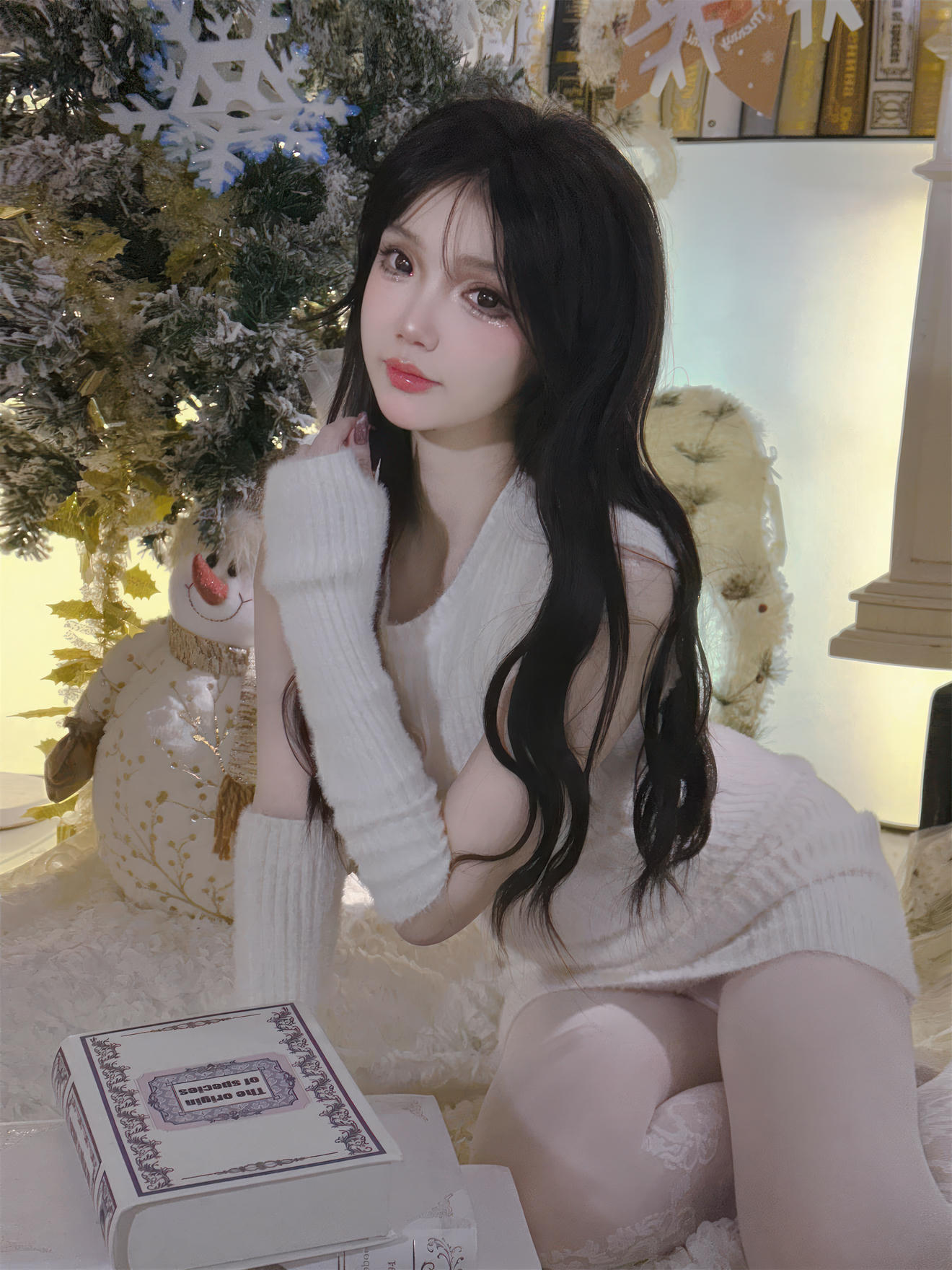 雪晴Astra NO.044 圣诞节 白雪[123P2V-1.06GB]_第7集