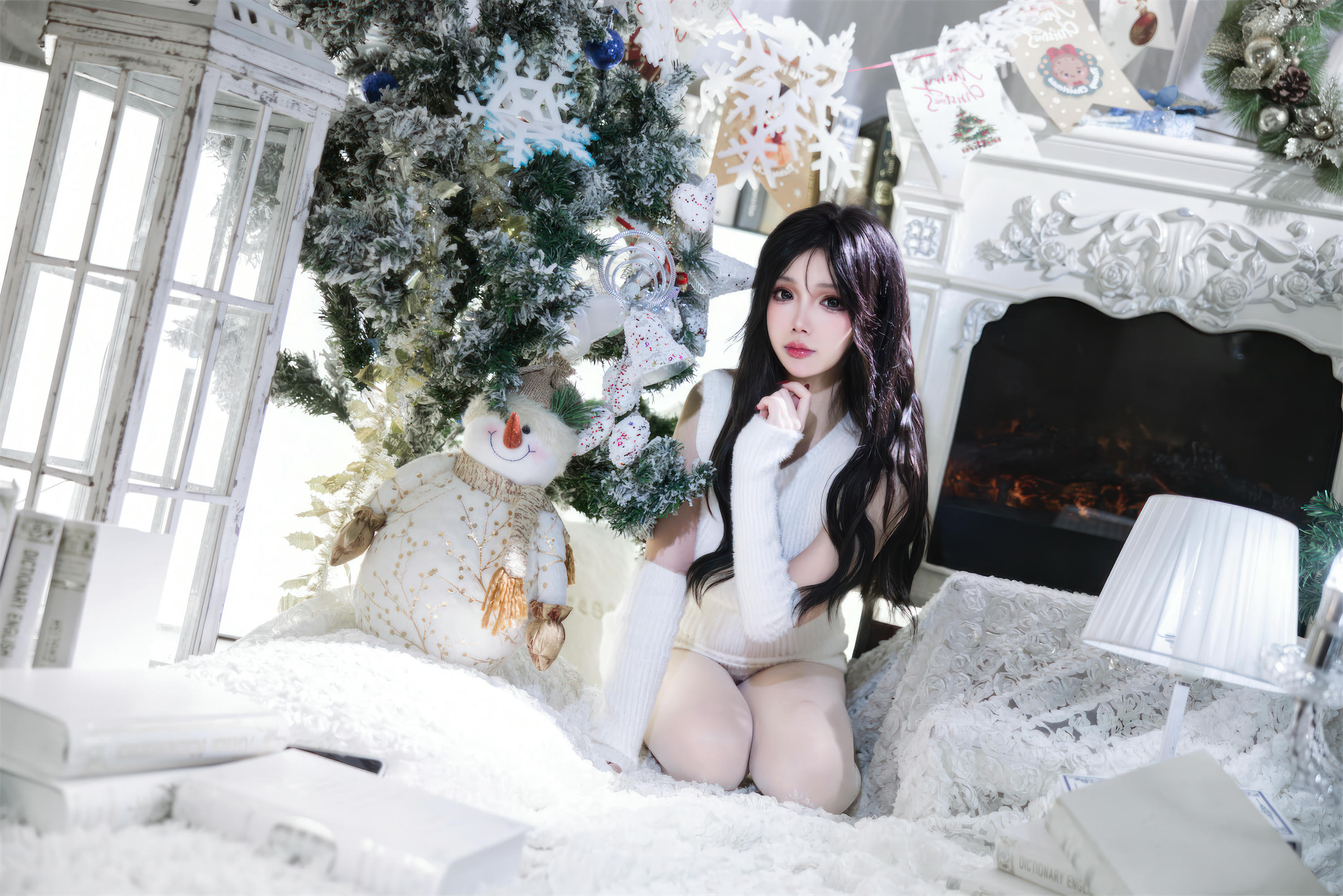 雪晴Astra NO.044 圣诞节 白雪[123P2V-1.06GB]_第1集