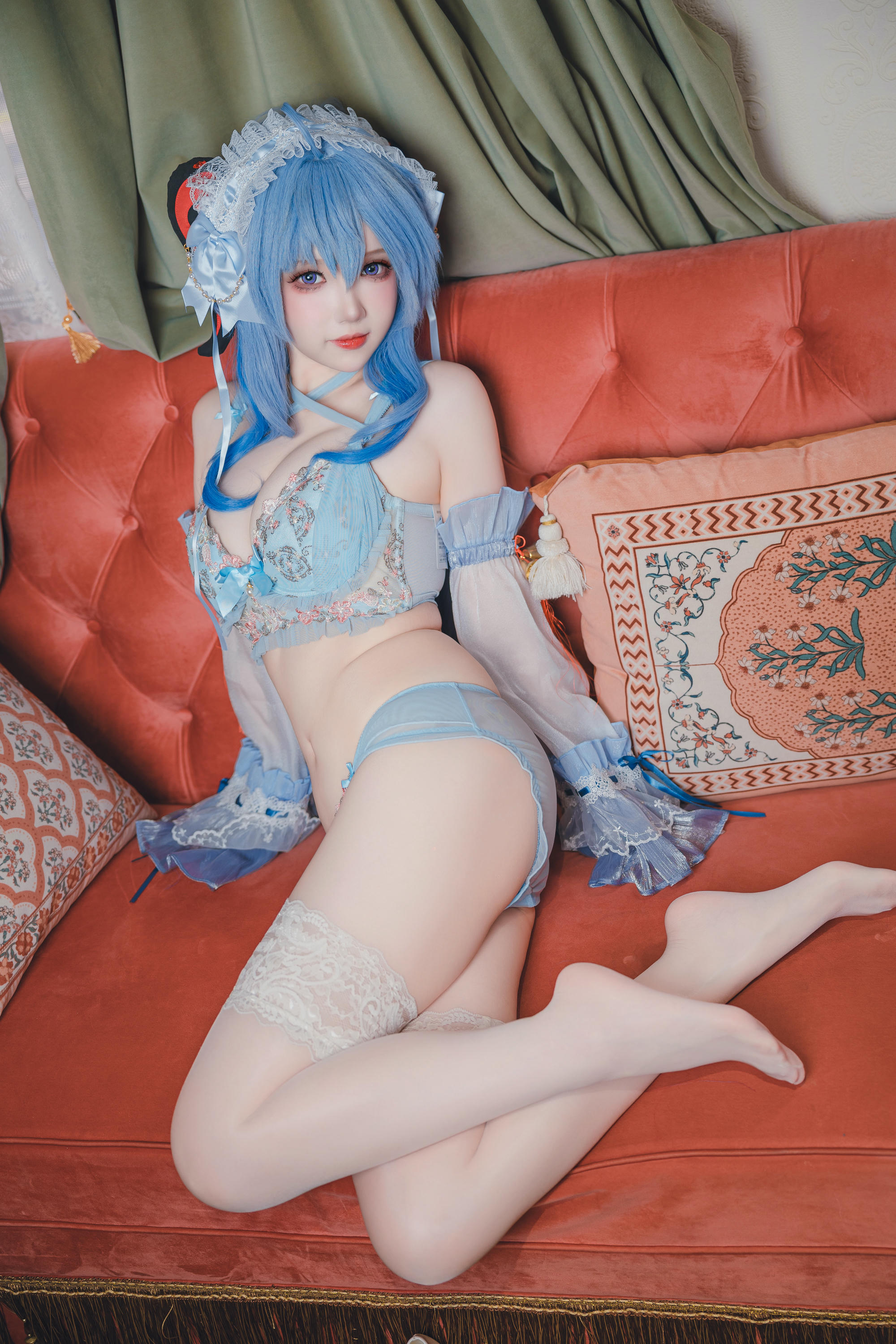 雪晴Astra NO.049 原神 甘雨内衣[45P1V-1.44GB]_第1集