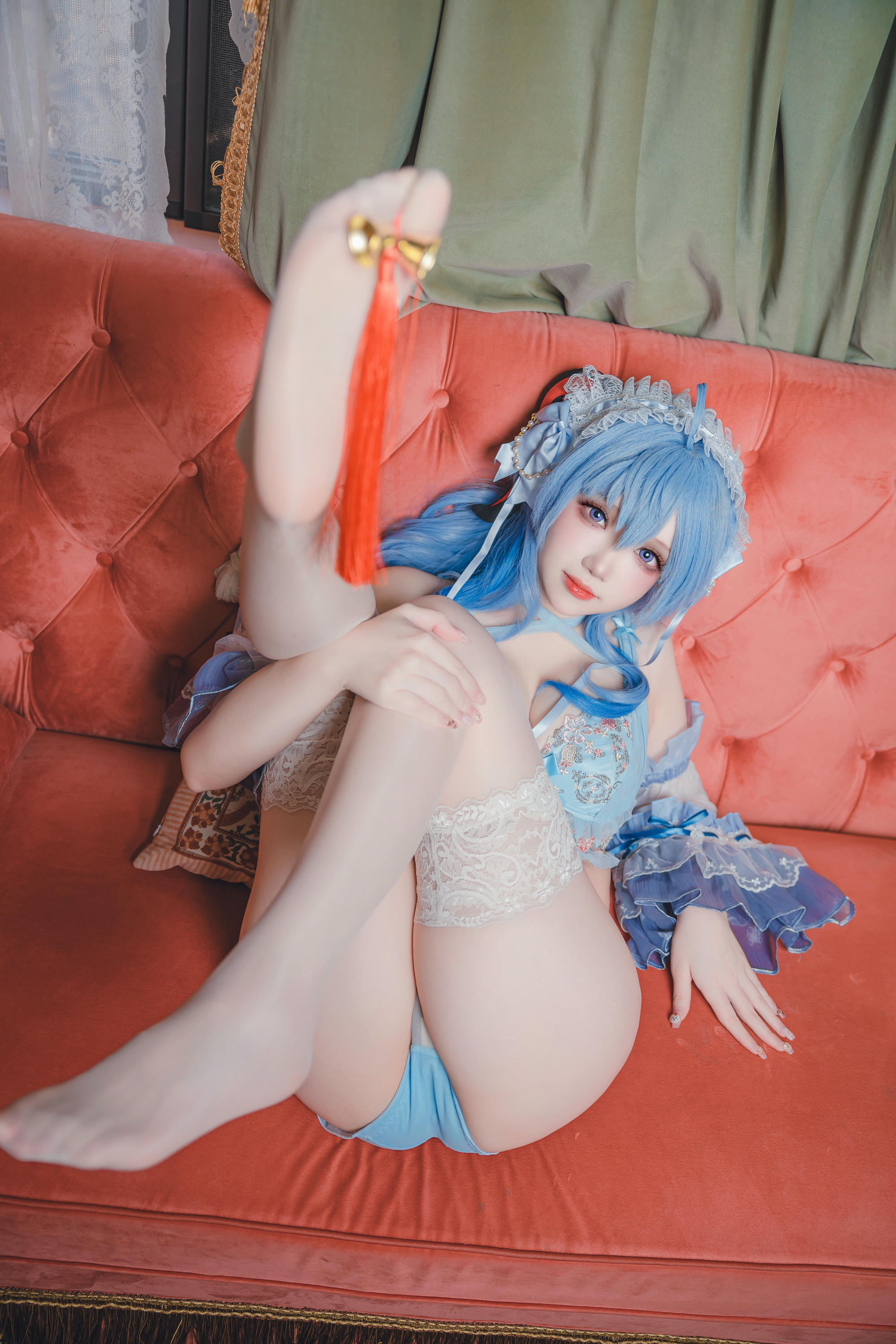 雪晴Astra NO.049 原神 甘雨内衣[45P1V-1.44GB]_第2集