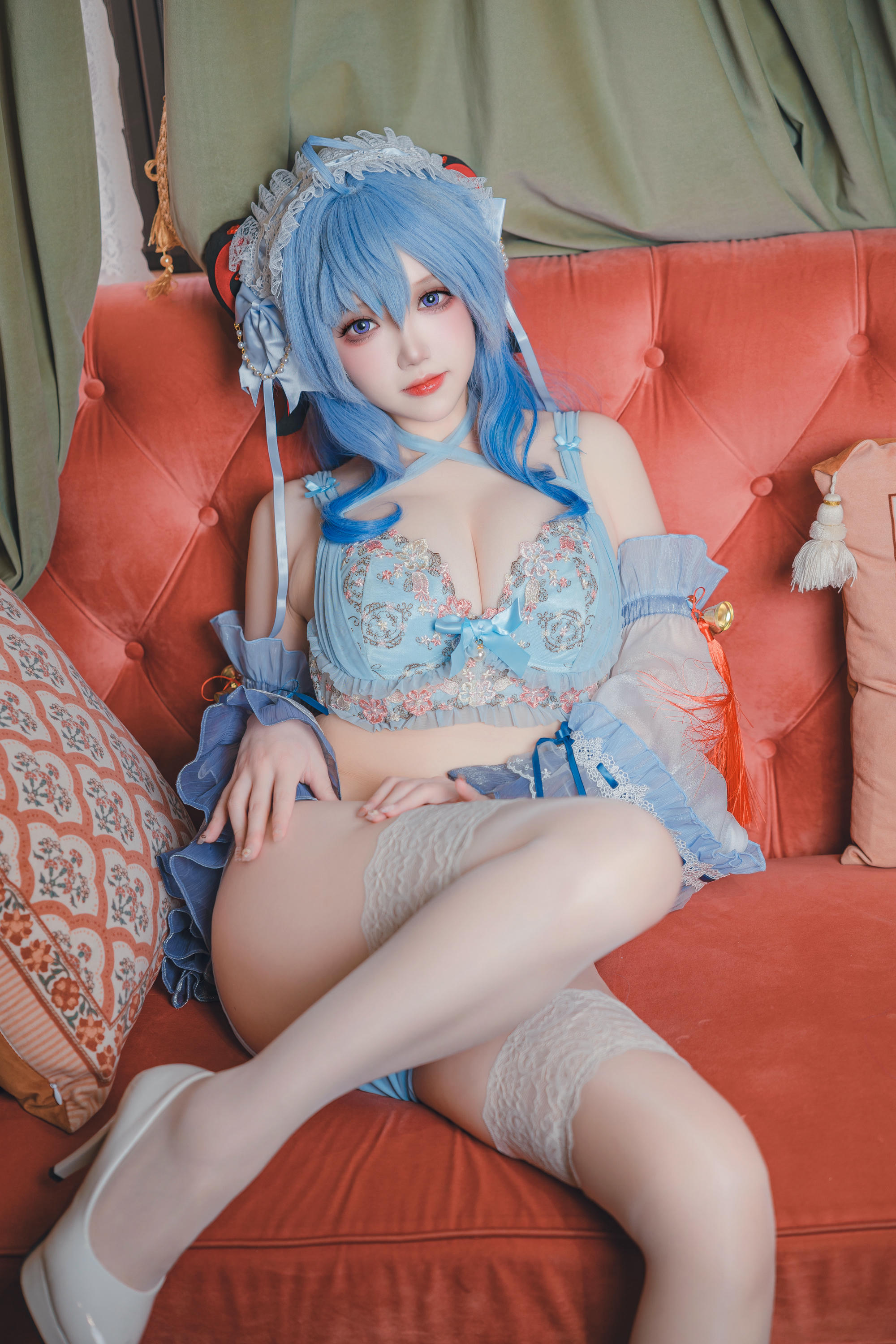 雪晴Astra NO.049 原神 甘雨内衣[45P1V-1.44GB]_第1集