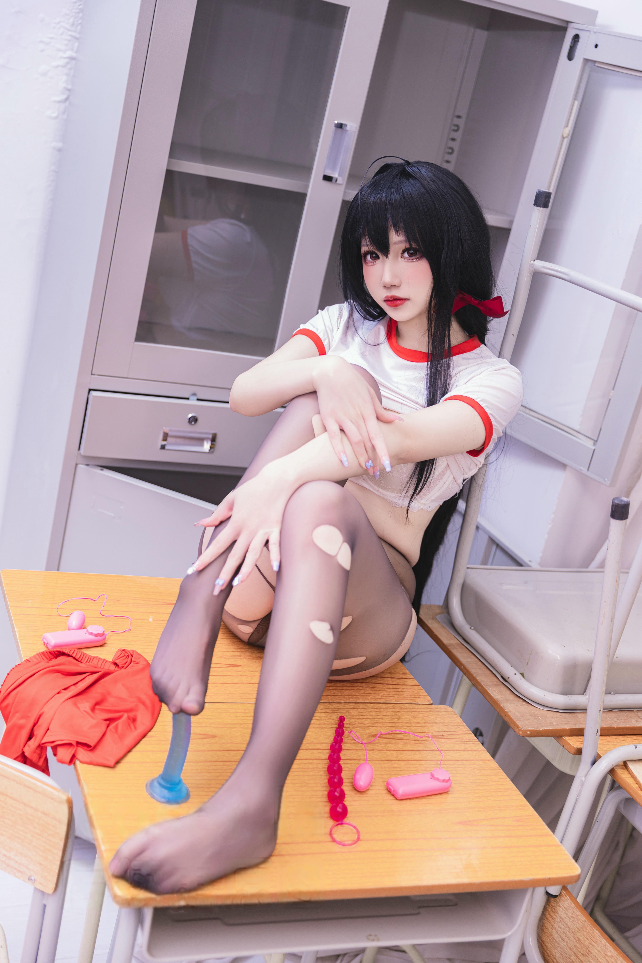 雪晴Astra NO.061 碧蓝航线 大凤 体操服[56P 747M]_第2集