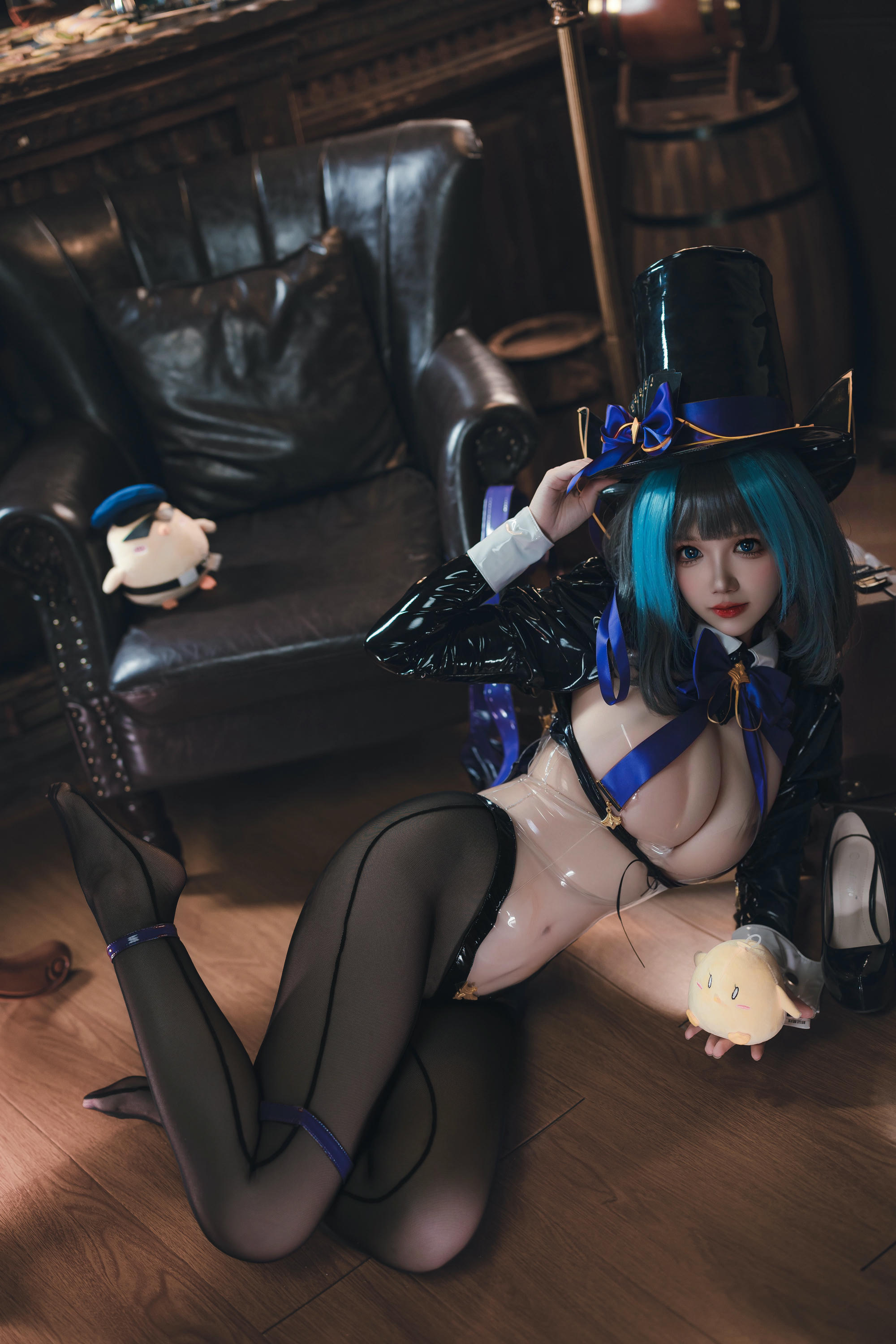 雪晴Astra NO.068 24万圣节 柴郡魔术师 [60P1V 751MB]_第2集