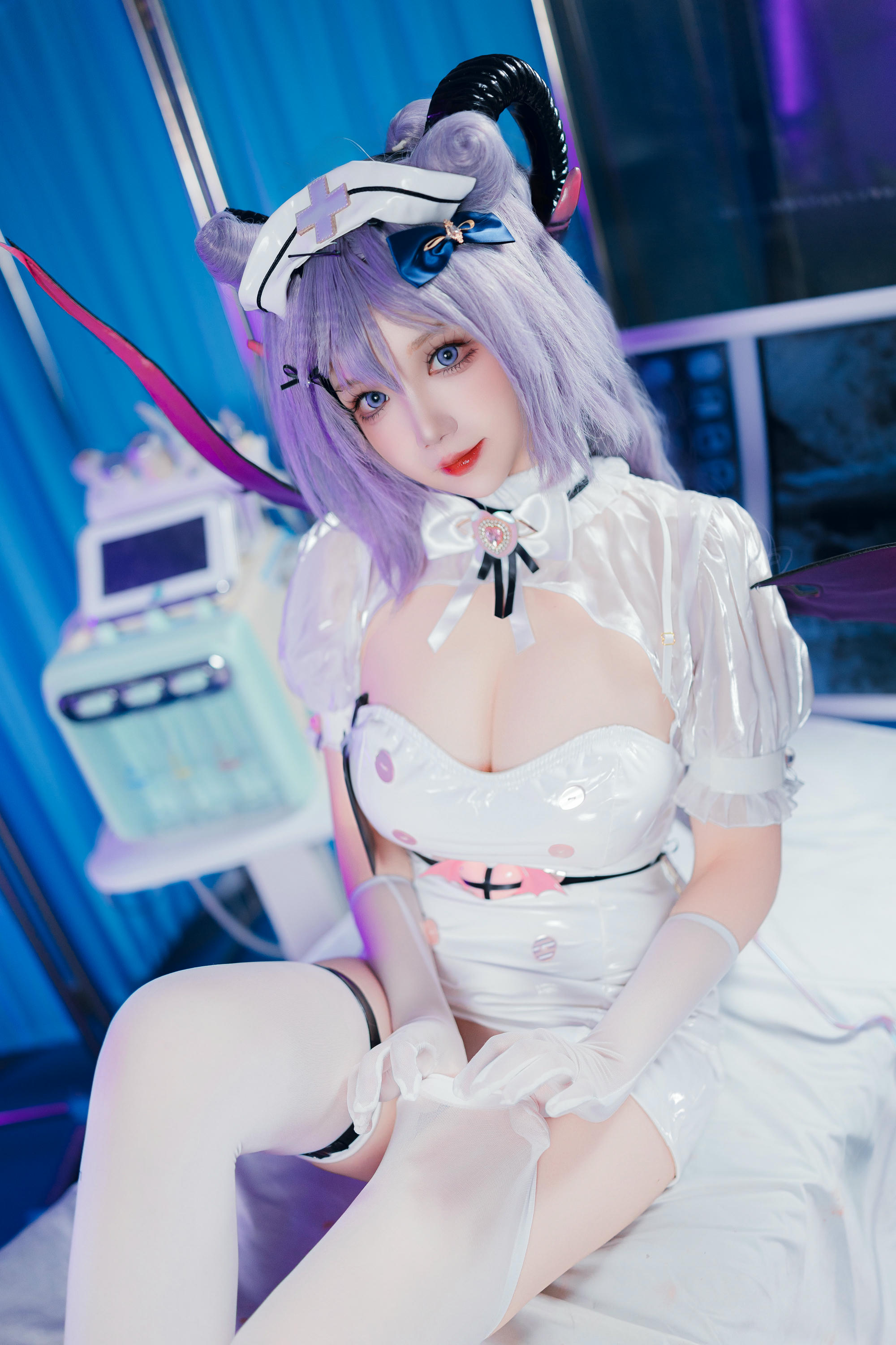 雪晴Astra NO.069 2024万圣节 护士刻晴 [61P4V 1.9GB]_第2集