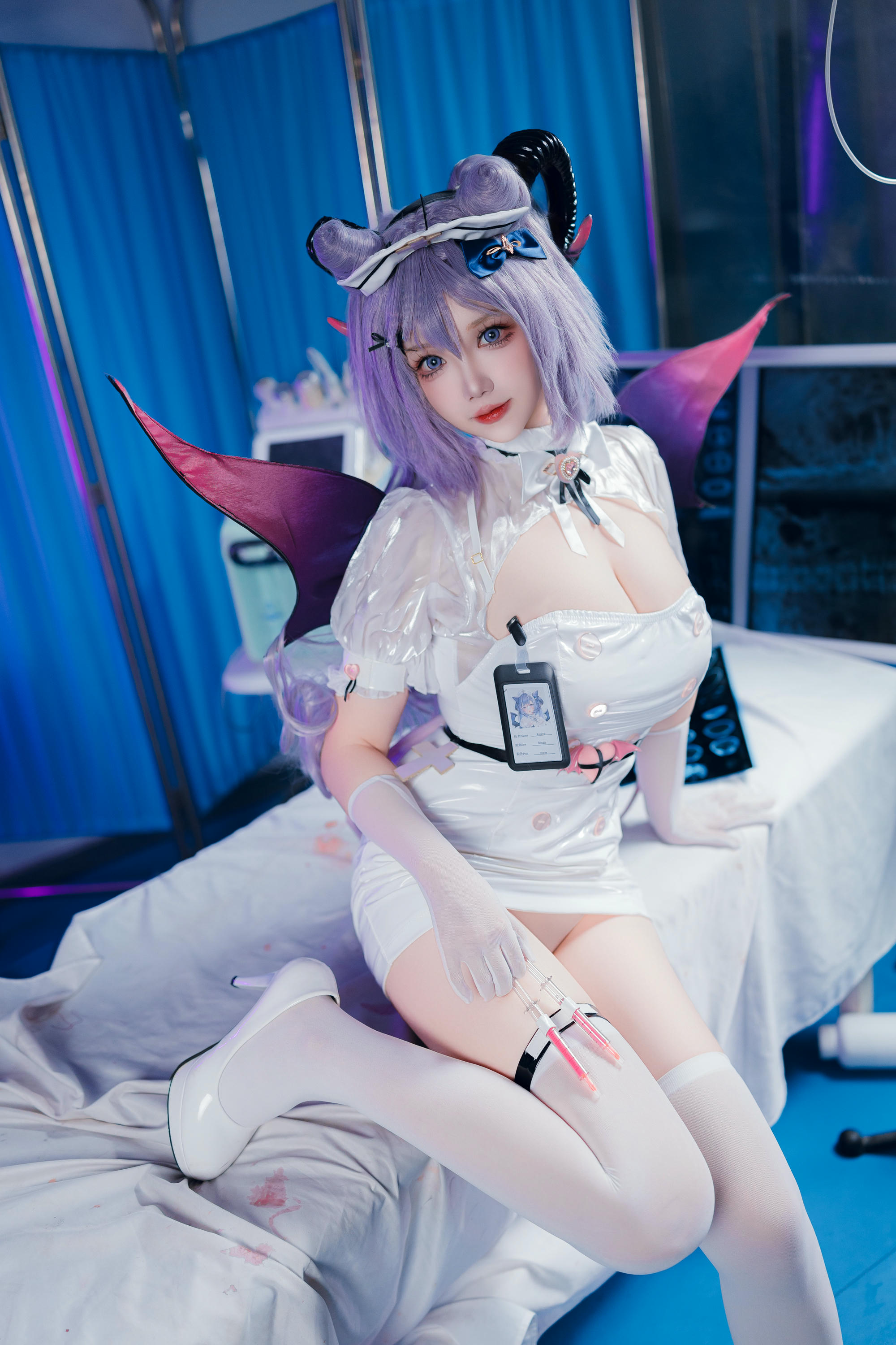 雪晴Astra NO.069 2024万圣节 护士刻晴 [61P4V 1.9GB]_第2集