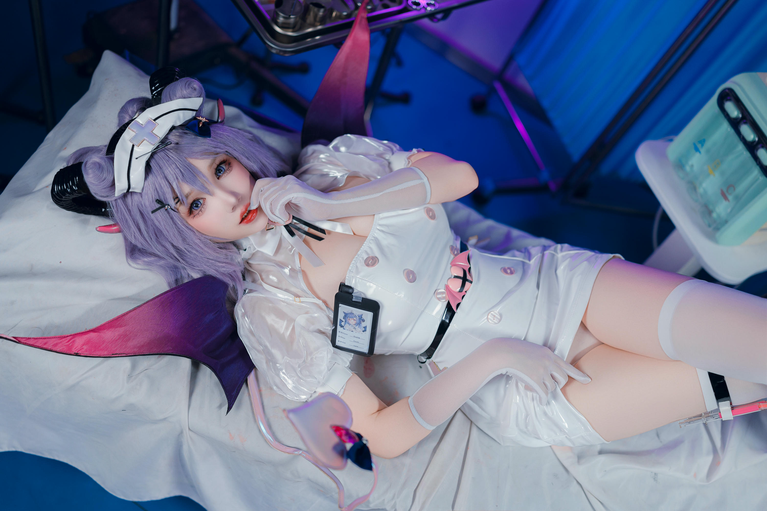 雪晴Astra NO.069 2024万圣节 护士刻晴 [61P4V 1.9GB]_第3集