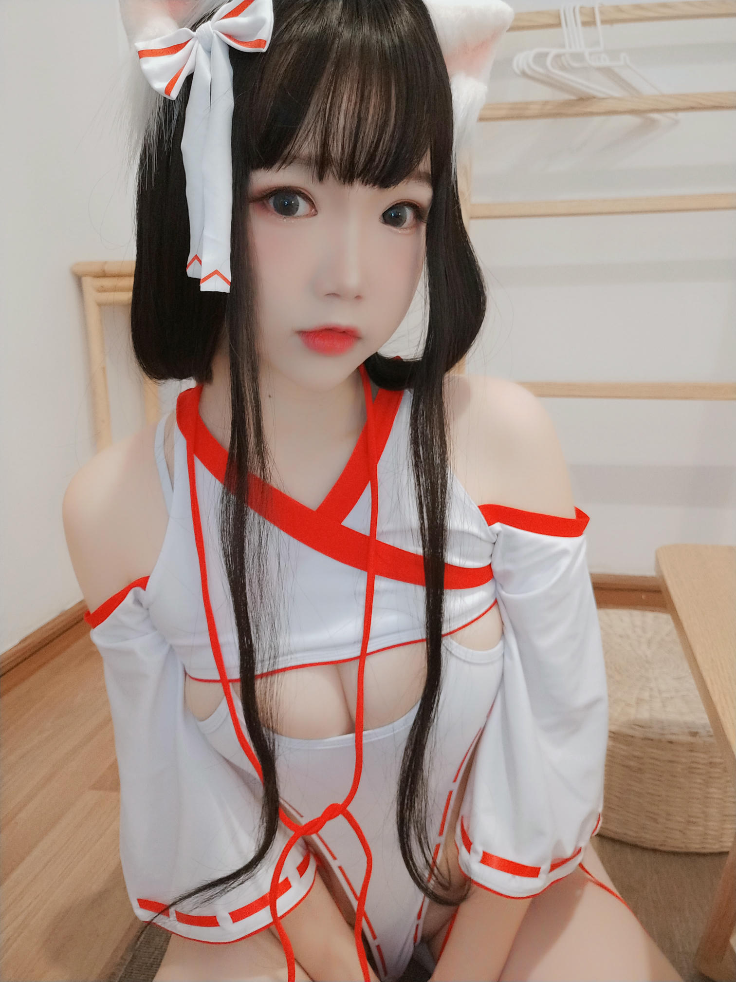 雪晴Astra 自撮りVol.04 神社の猫 (動画入り) [96P9V-664MB]_第1集