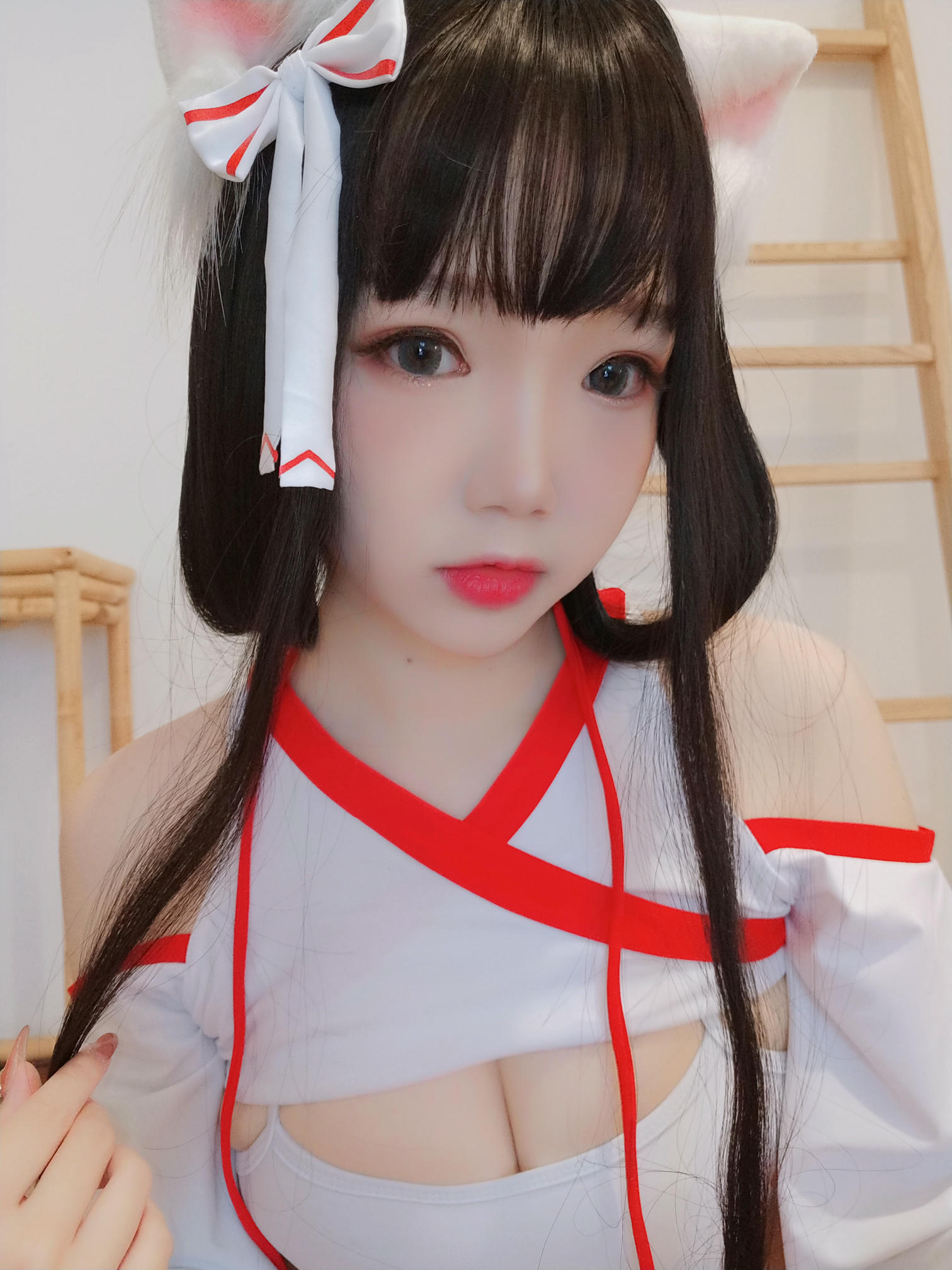 雪晴Astra 自撮りVol.04 神社の猫 (動画入り) [96P9V-664MB]_第2集
